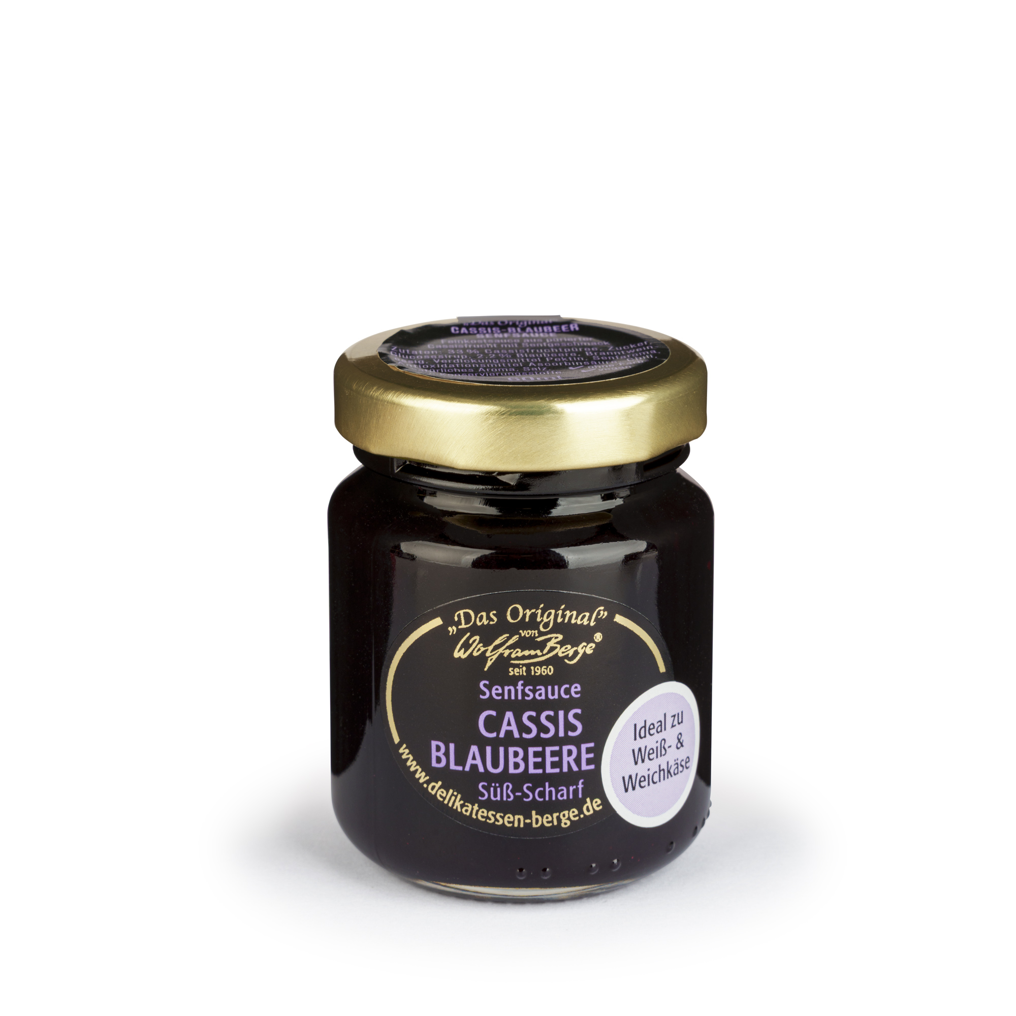 "Das Original" von Wolfram Berge Cassis-Blaubeere Senfsauce