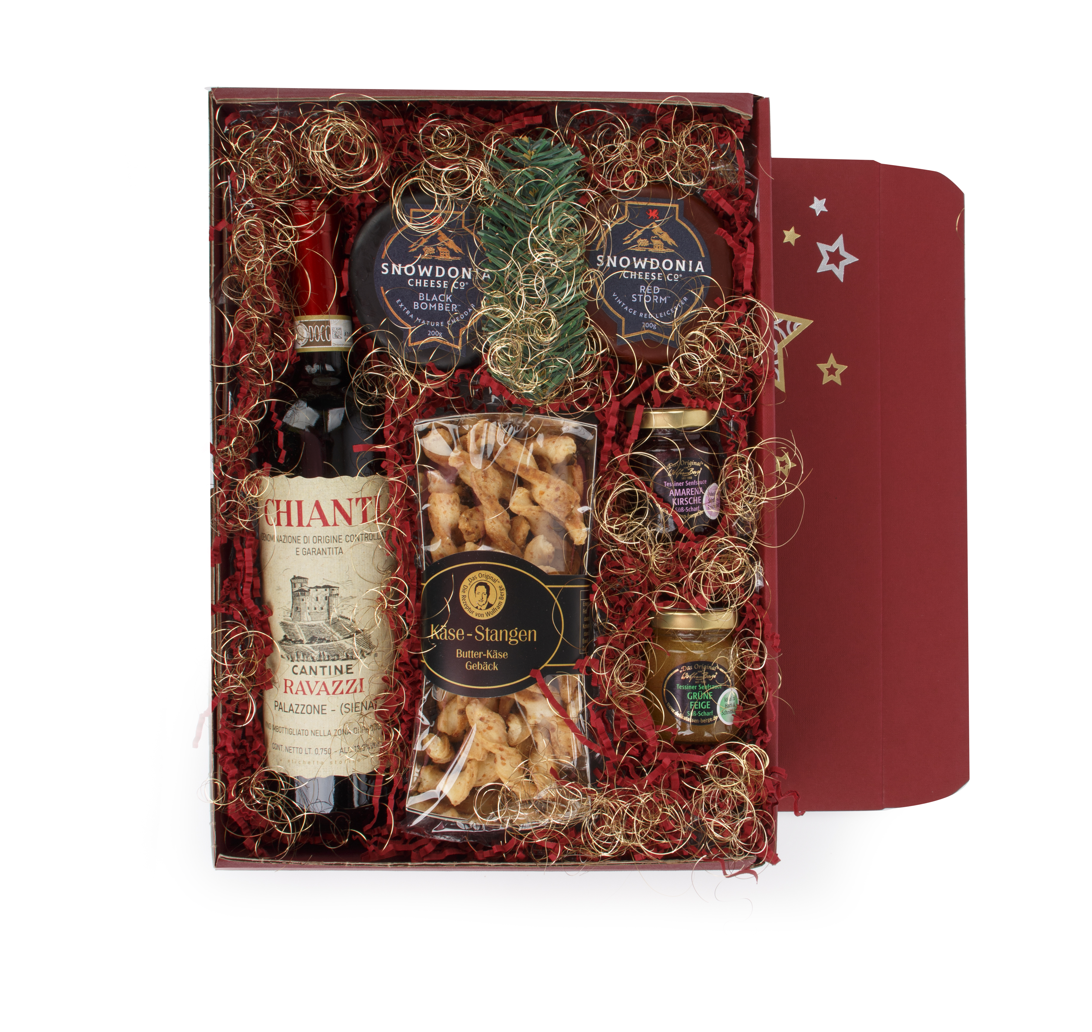 Präsent Weihnachtlicher "Käse Genuss"  Präsent Weihnachtlicher "Käse Genuss"