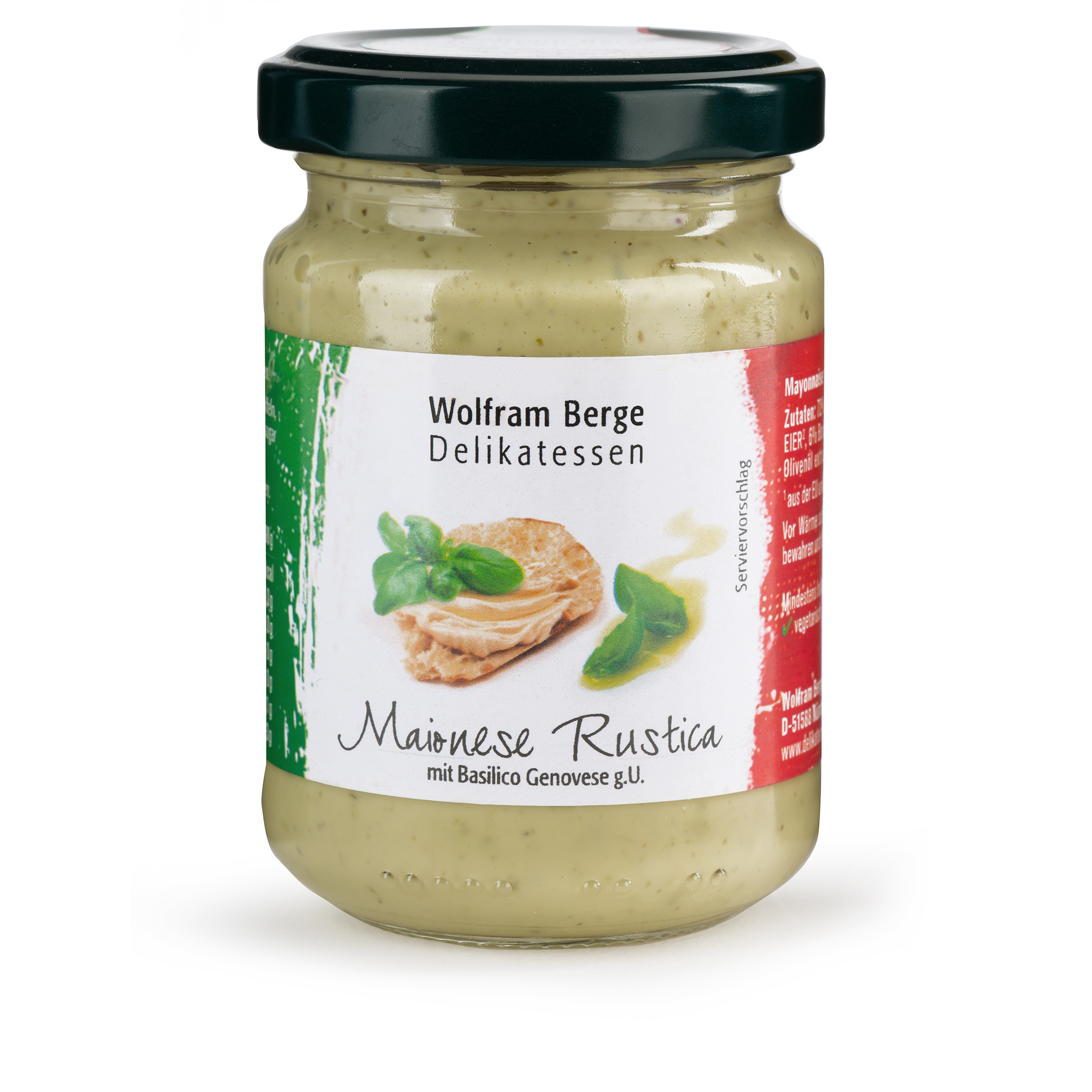 Mayonnaise mit Basilico Genovese g.U.