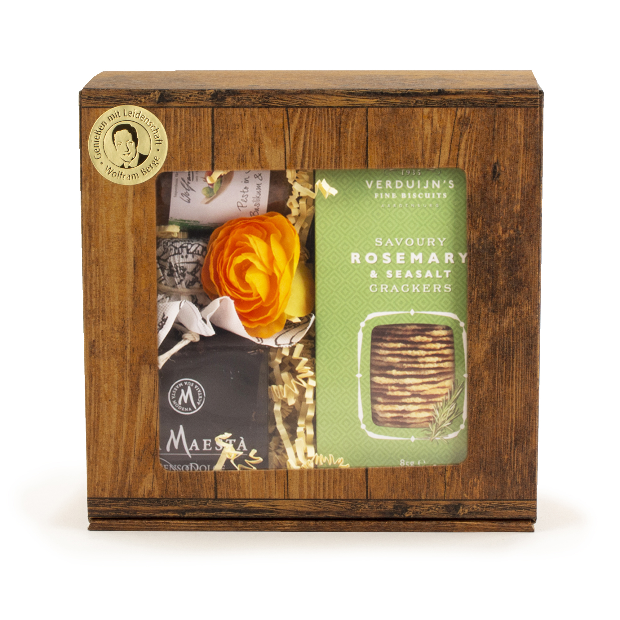 Geschenkbox "Pesto meets Rosmarin-Cracker"