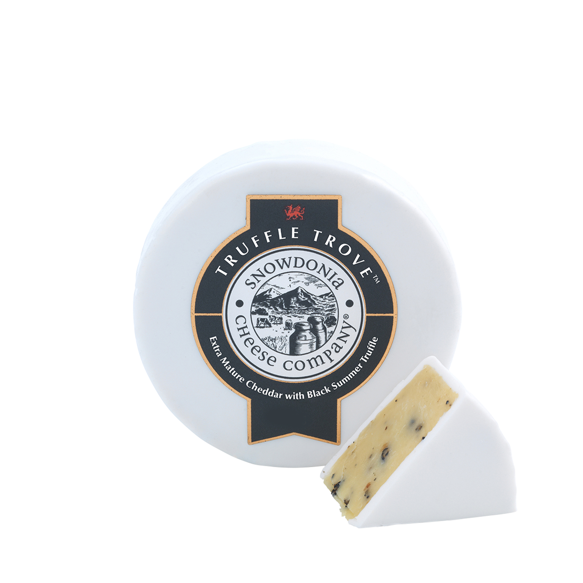 91020099 TRUFFLE TROVE™ Extra Mature Cheddar with Black Summer Truffle