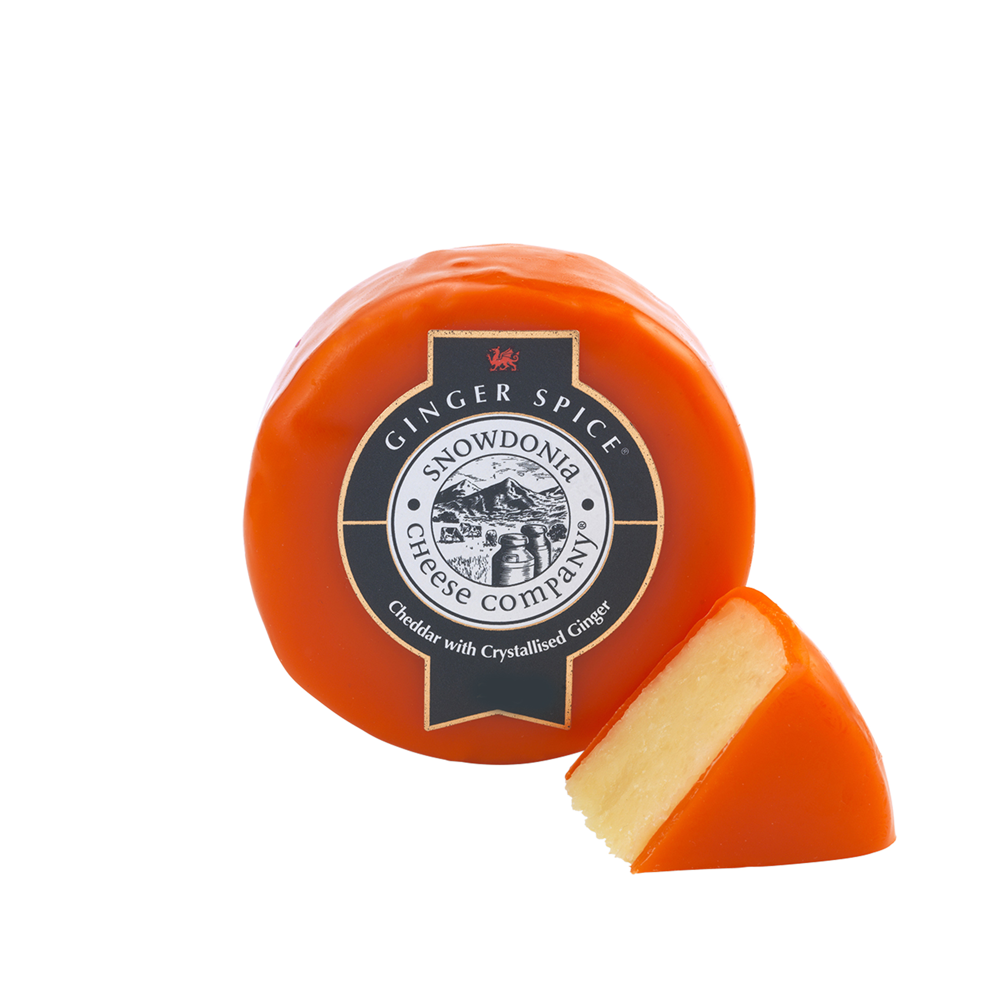 91020075 GINGER SPICE® Cheddar with Crystallised Ginger