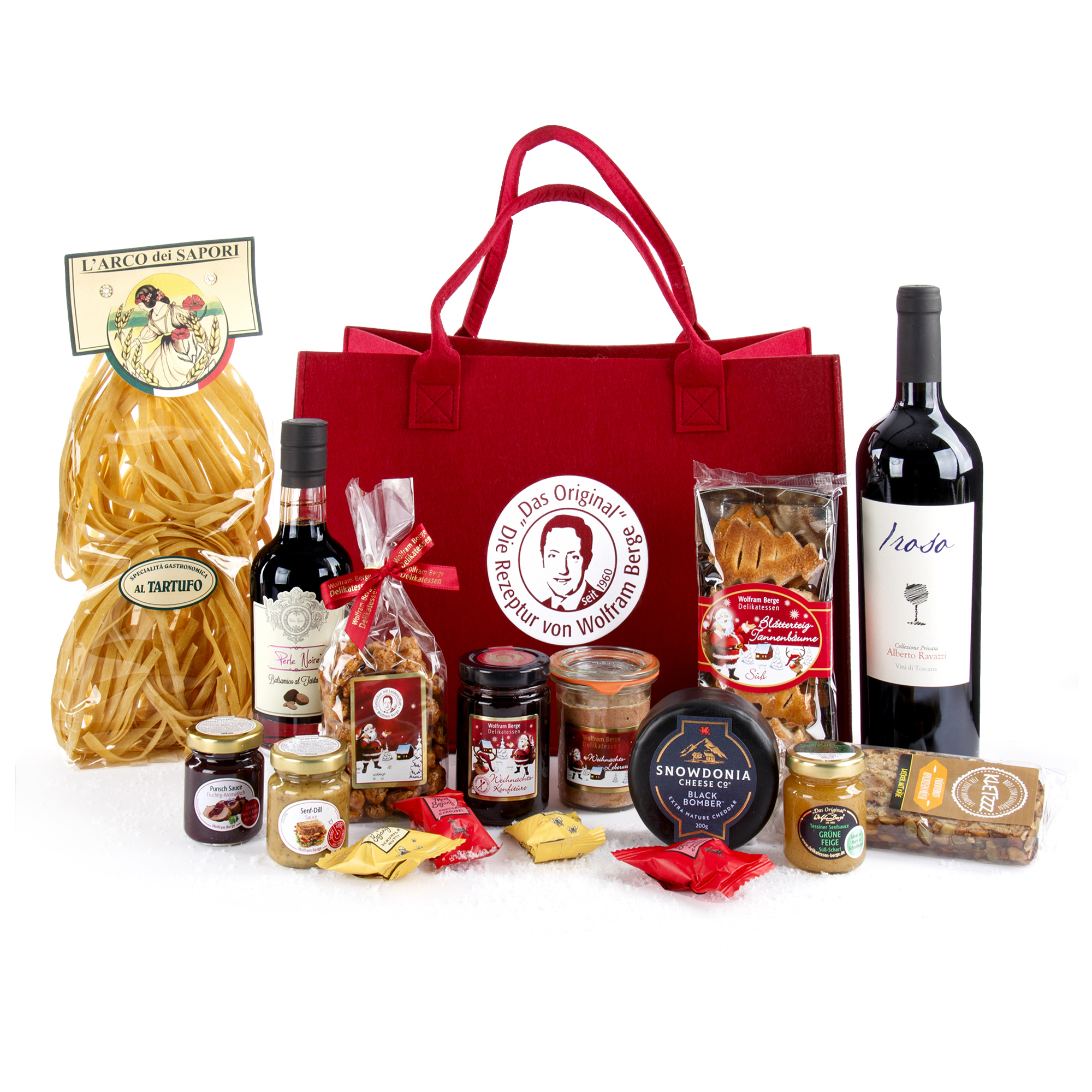 Präsenttasche "Edle Weihnachtszeit" 