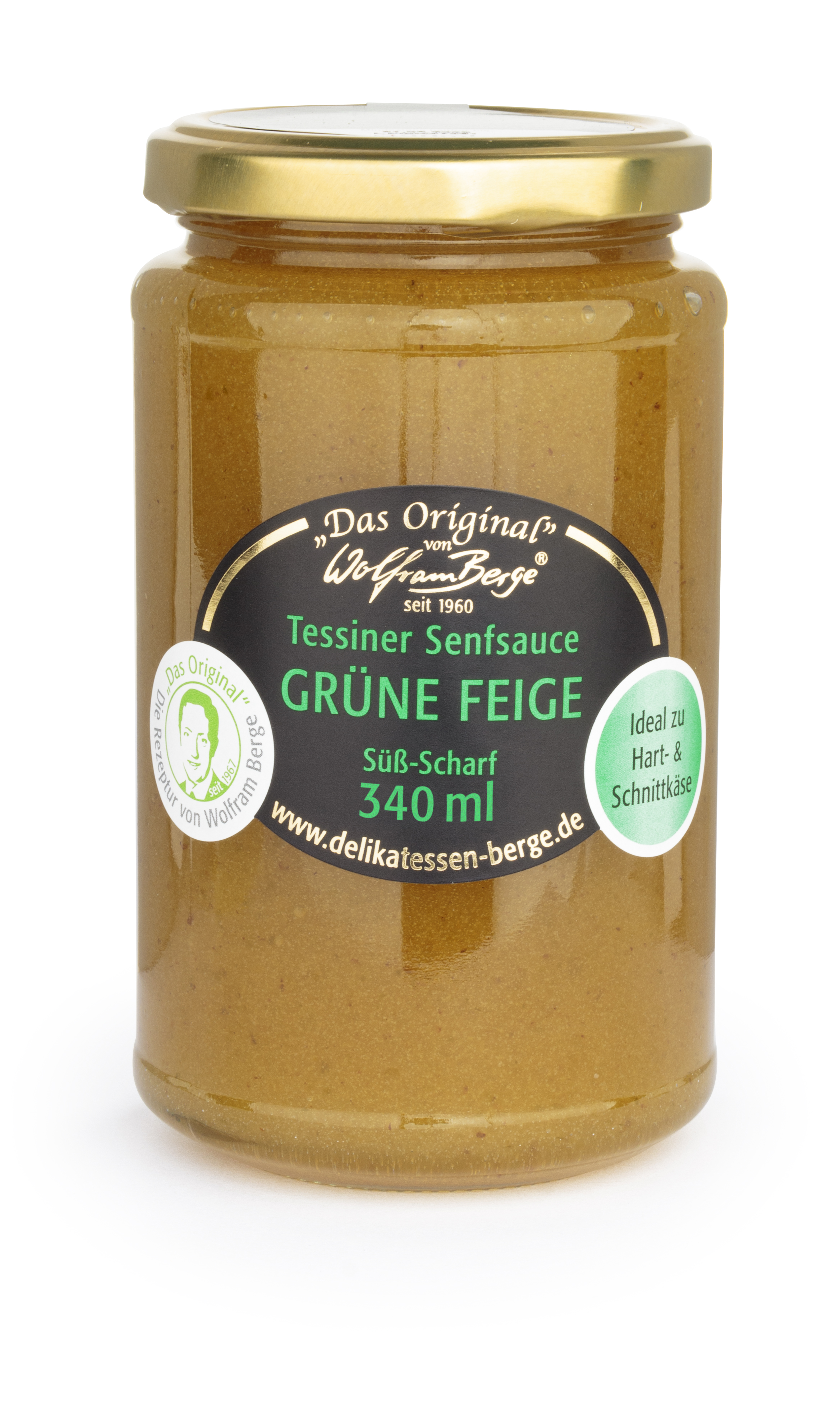 Original Tessiner Senfsauce Grüne Feige 340ml kurzes MHD 31.12.2026