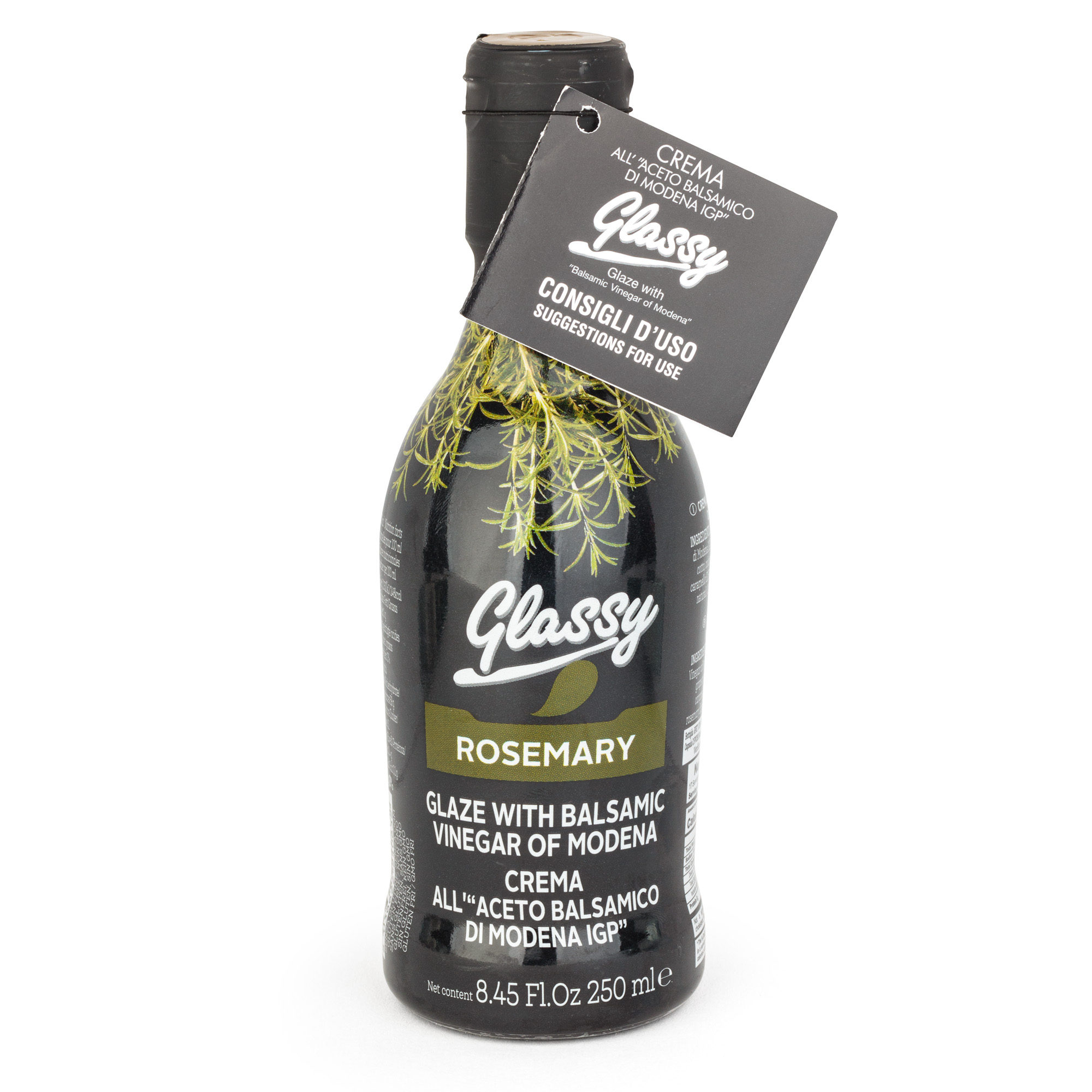 Glassy Balsamico Creme Rosmarin kurzes MHD 04.05.26