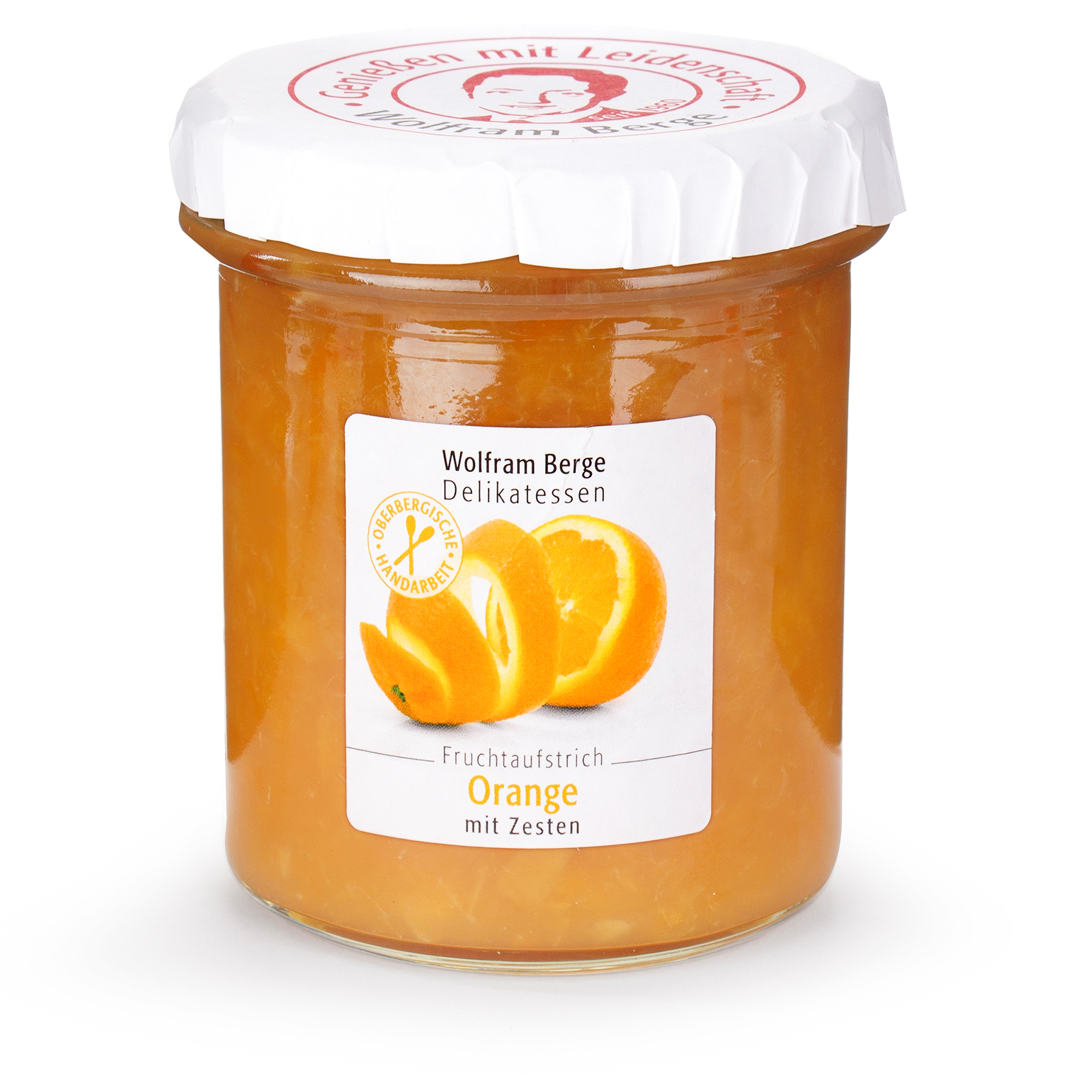 Orangen Fruchtaufstrich mit Zesten 360g