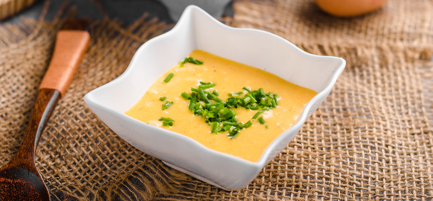 Orangen-Senf Hollandaise Orangen-Senf Hollandaise