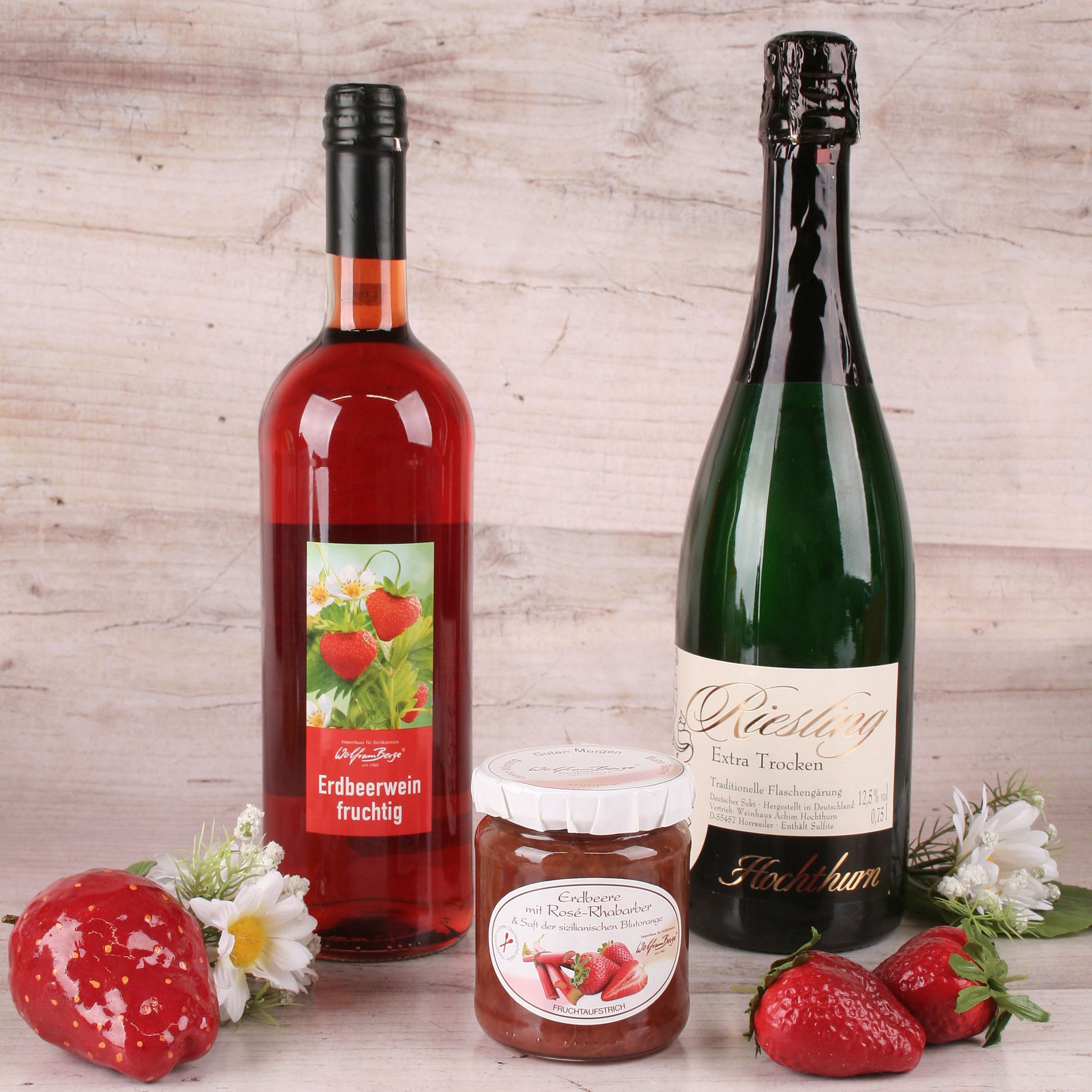 Erdbeer-Rhabarber Cocktail