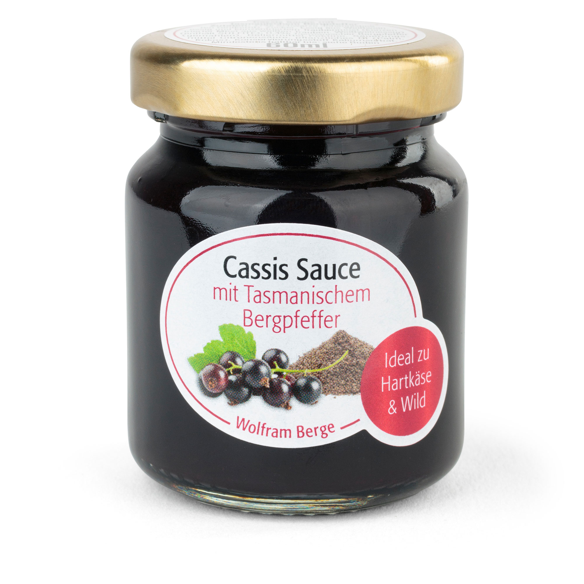 Cassis Sauce mit Tasmanischem Bergpfeffer