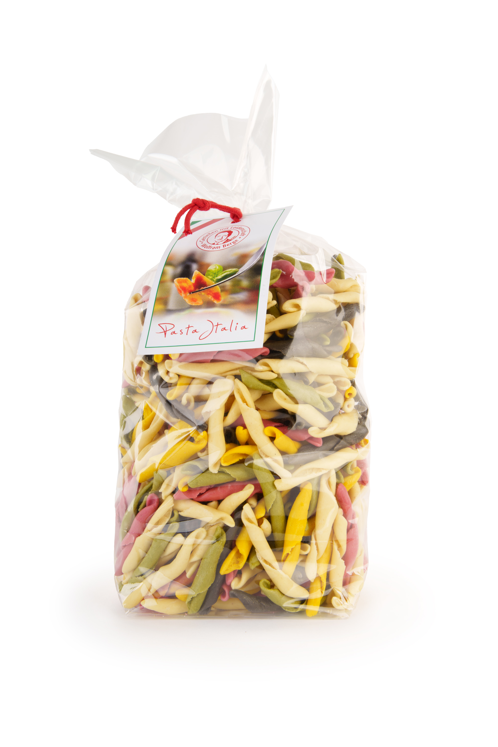 Bunte 5-farbige Lockennudeln