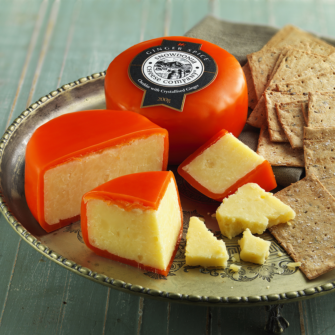 GINGER SPICE® Cheddar with Crystallised Ginger