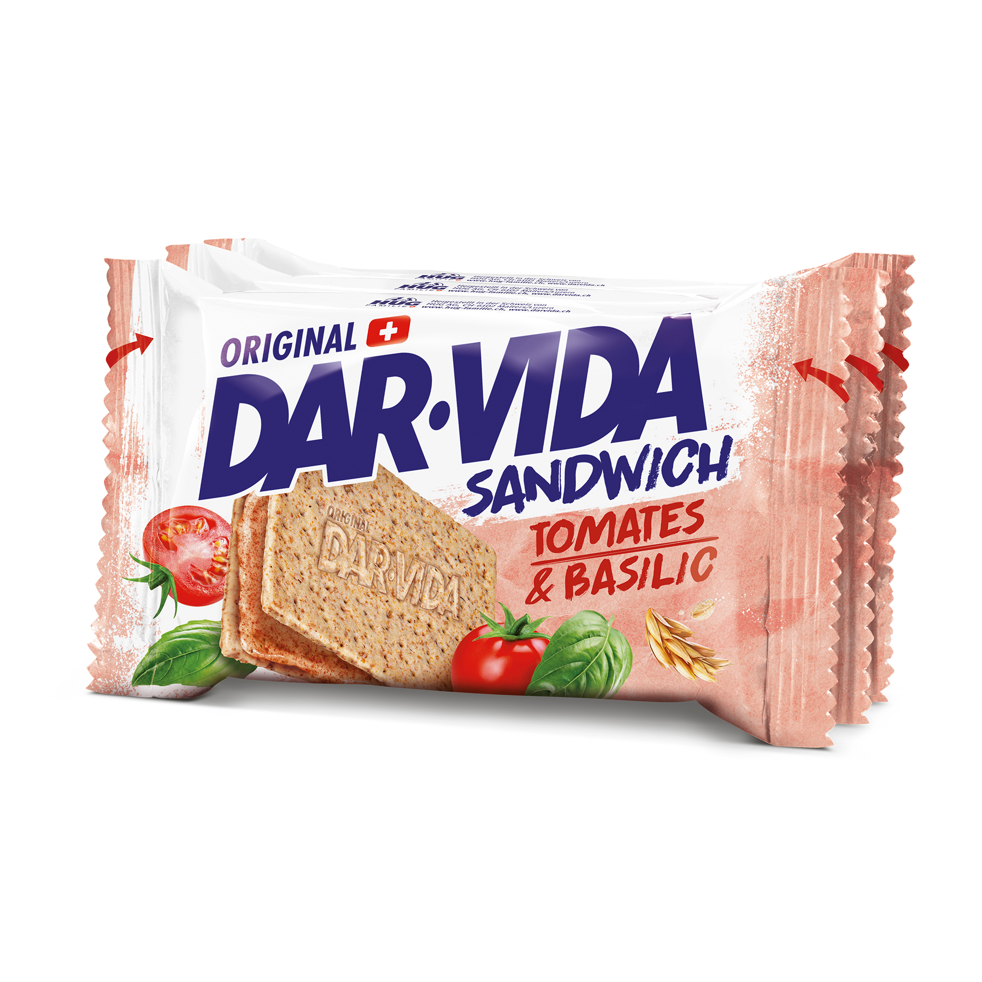 DAR-VIDA Sandwich Tomate & Basilikum