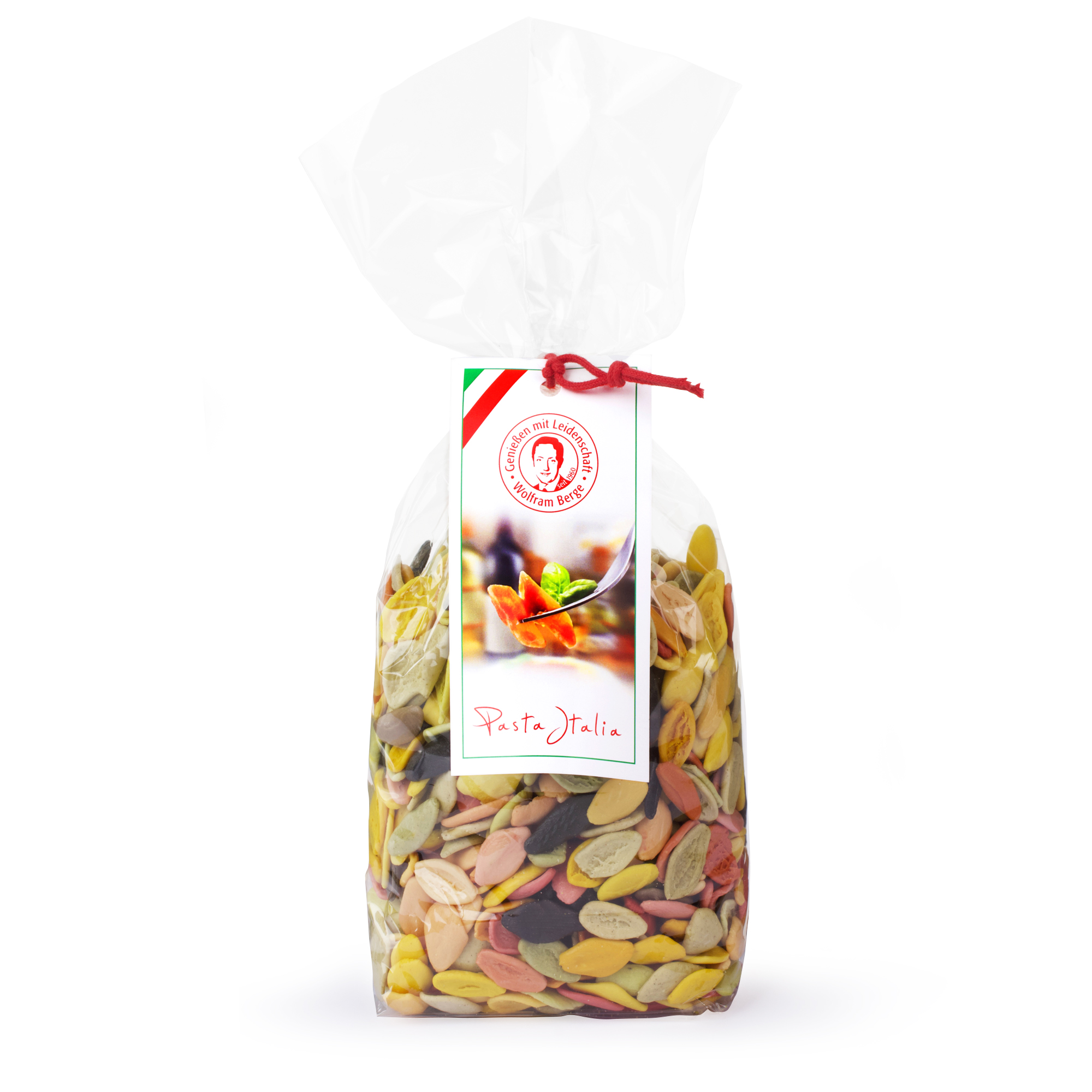 Bunte 5-farbige Mini Orecchiette aus Apulien