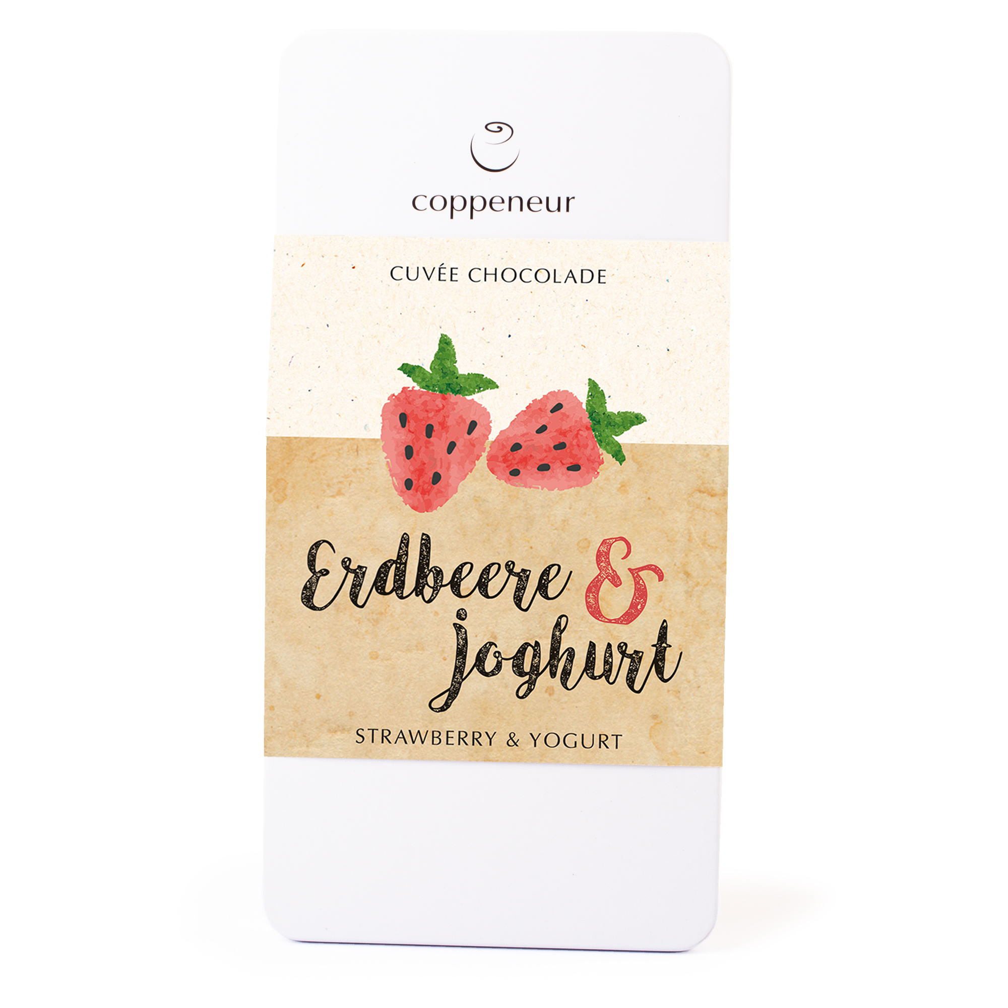 Cuveé Chocolade Erdbeere & Joghurt