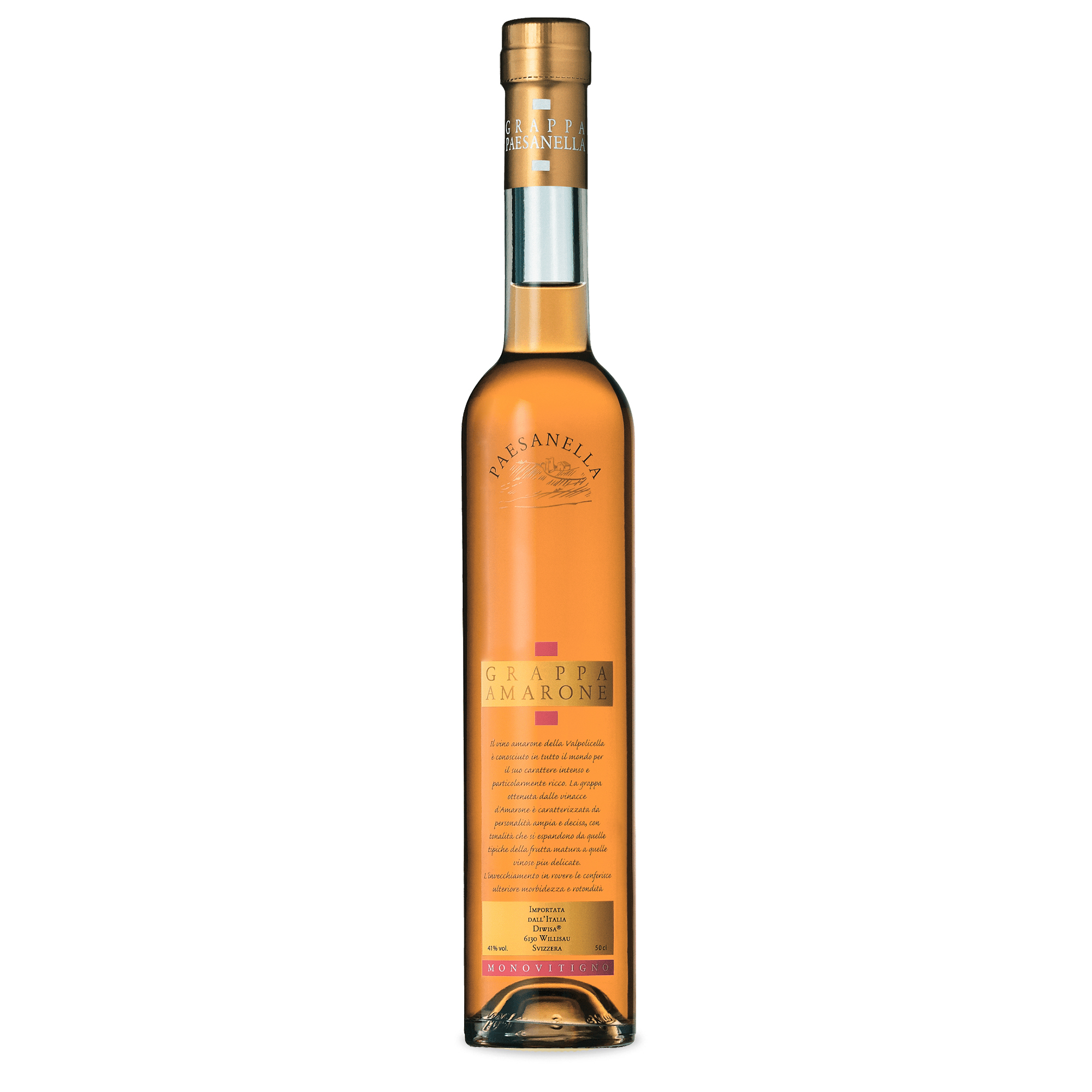 Paesanella Grappa Amarone Barrique Monovitigno Paesanella Grappa Amarone Barrique Monovitigno
