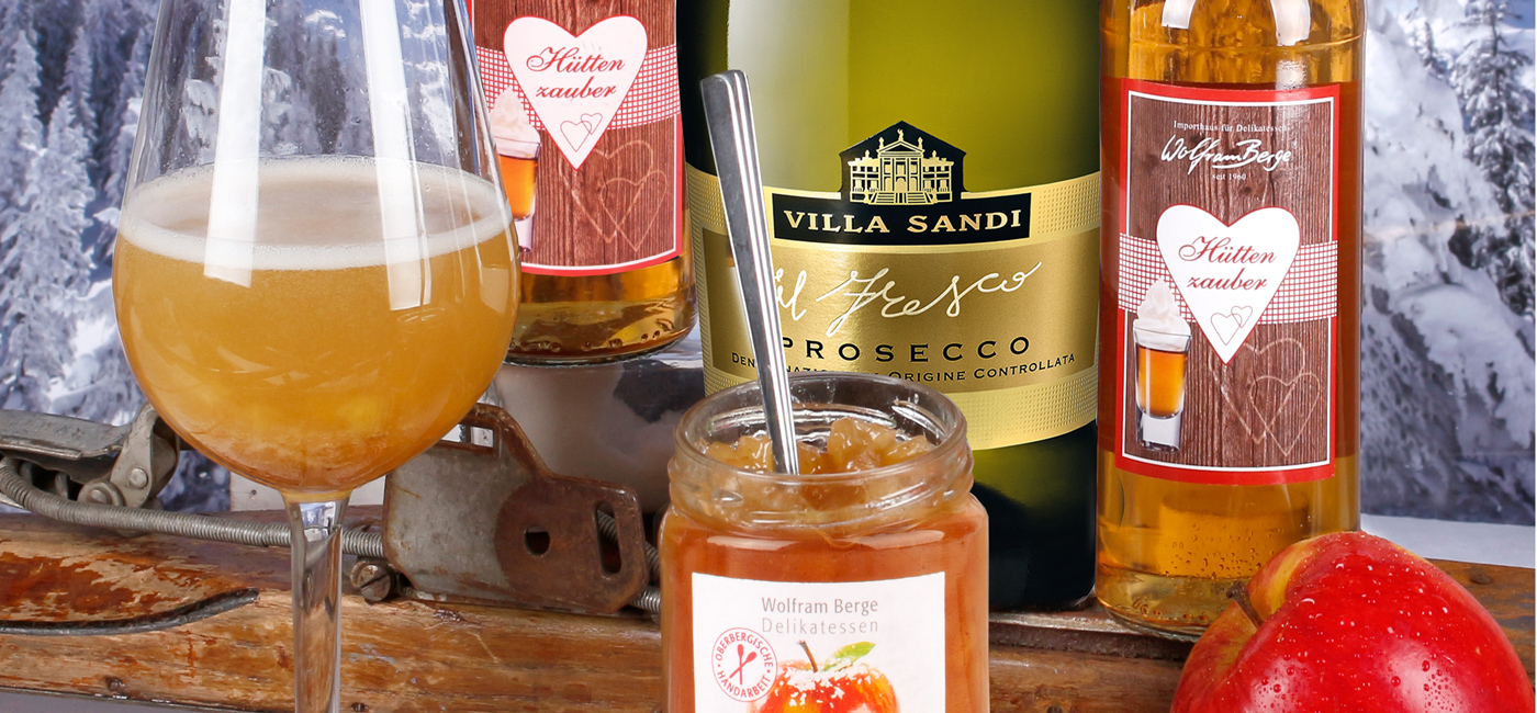 Winterapfel-Karamell-Cocktail