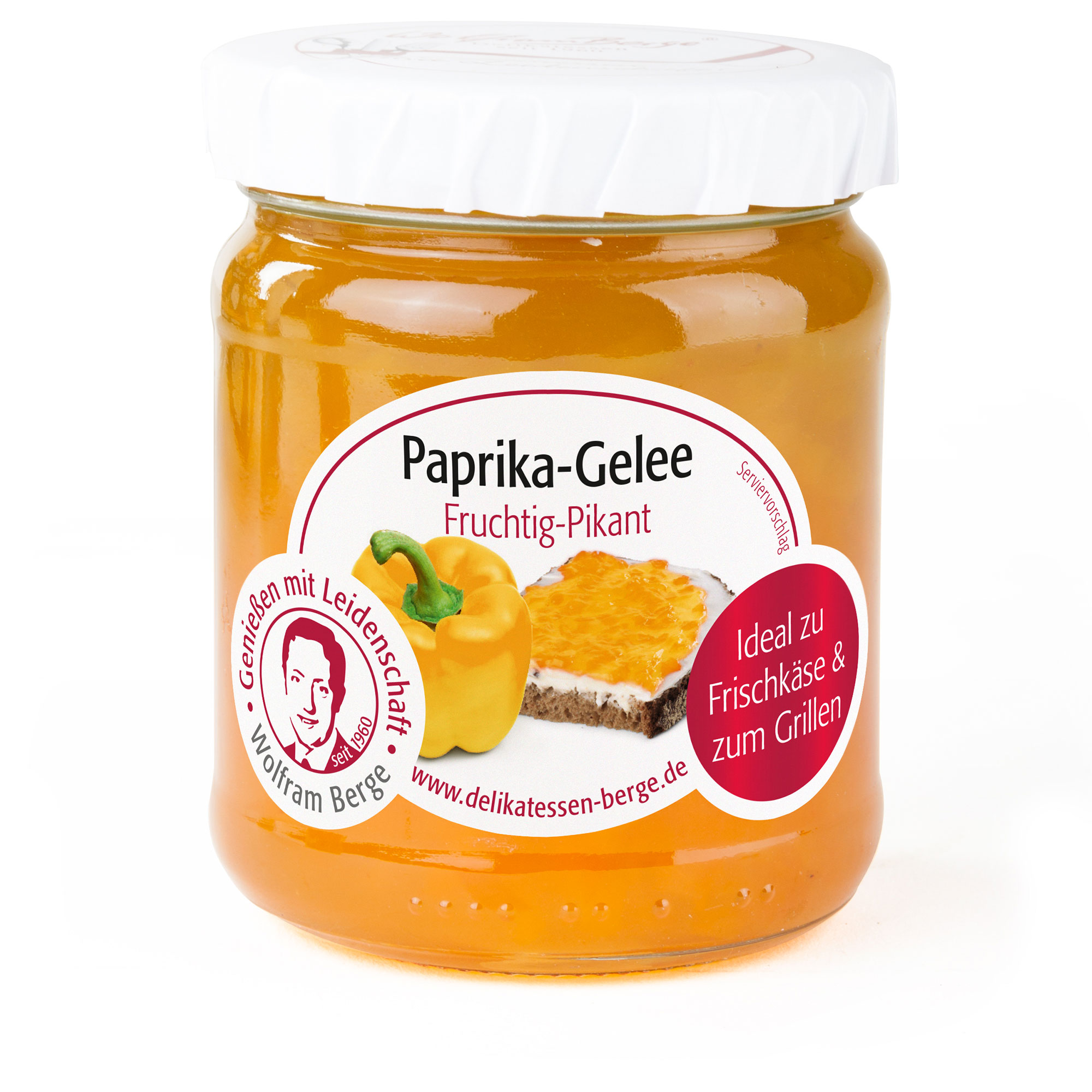 34020701 Gelbes Paprika-Gelee fruchtig-pikant