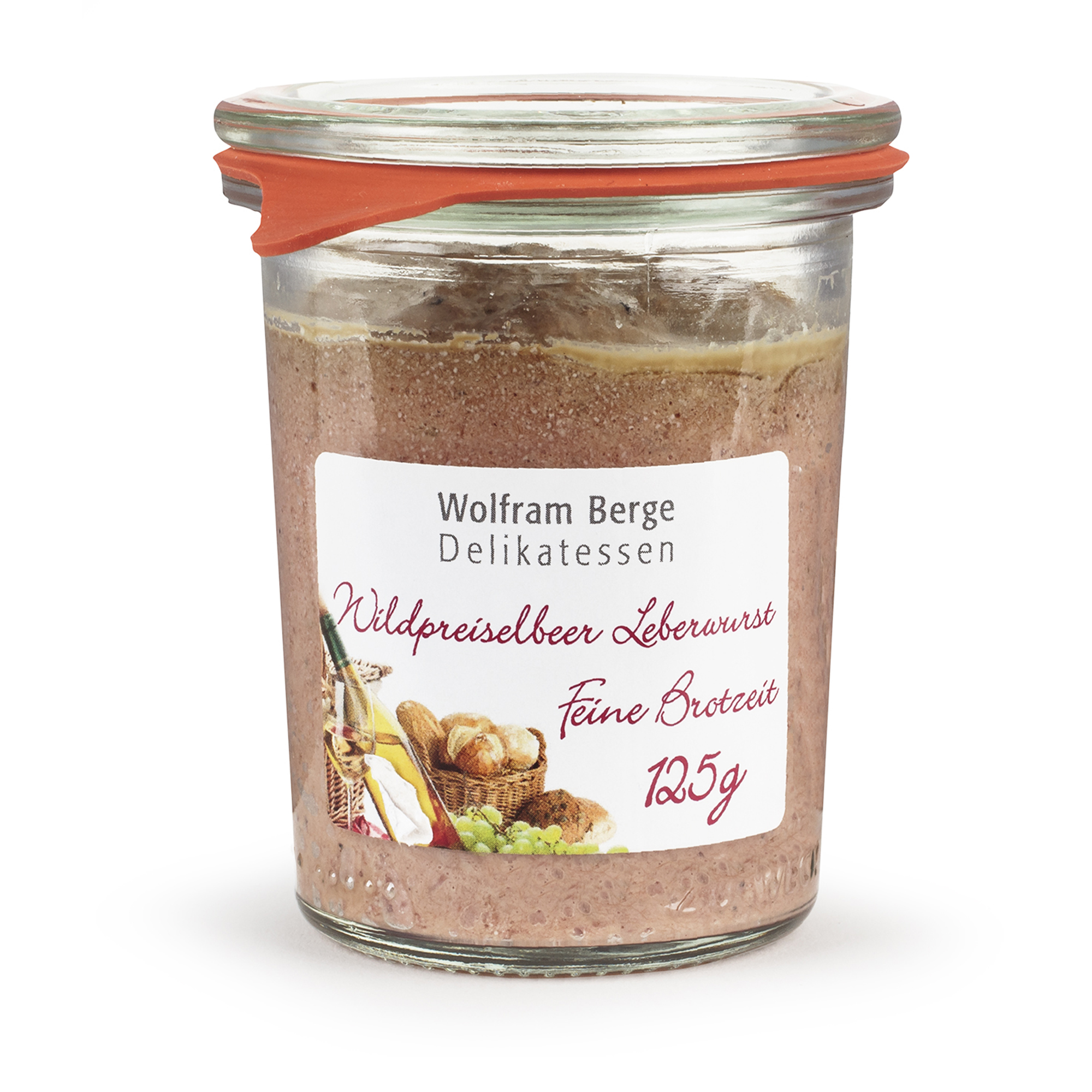 64030053 Brotzeit Wildpreiselbeer-Leberwurst