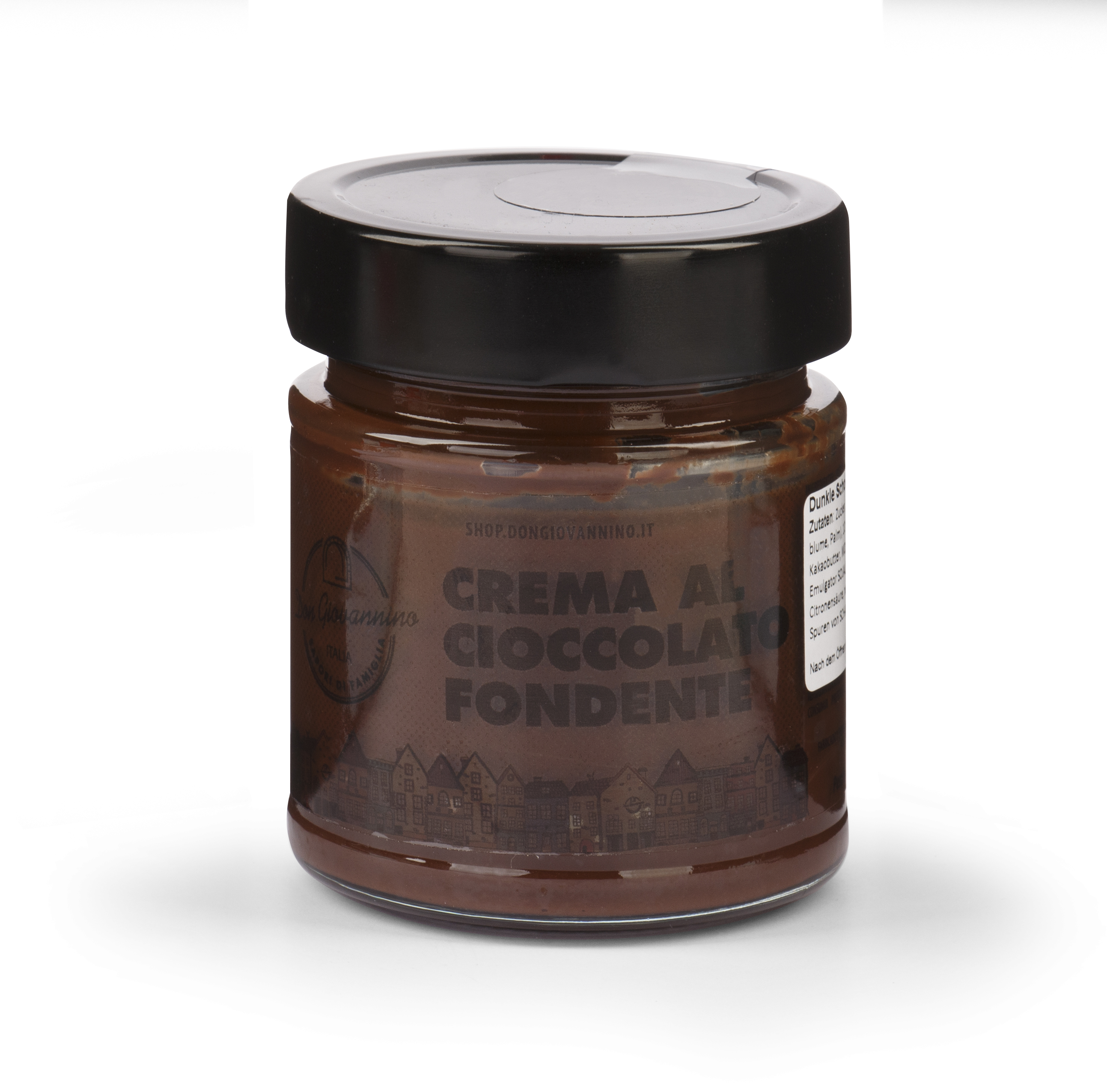 Vasetto Crema Spalmabile al Cioccolato Fondente - Dunkle Schokoladencreme