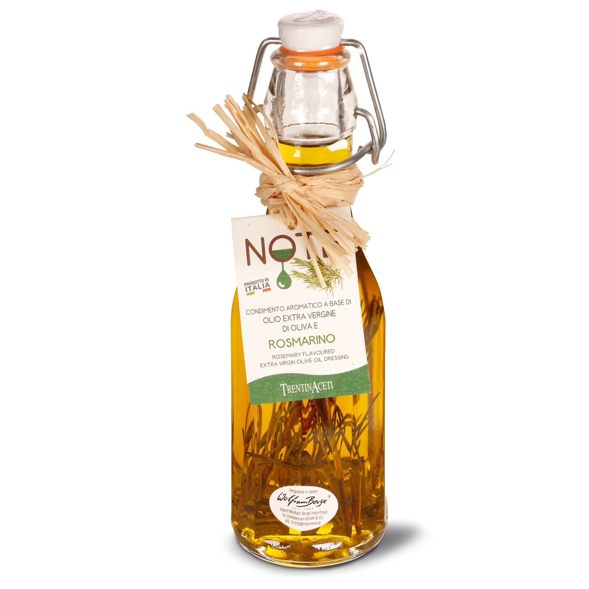 "Note" Natives Olivenöl mit Rosmarin