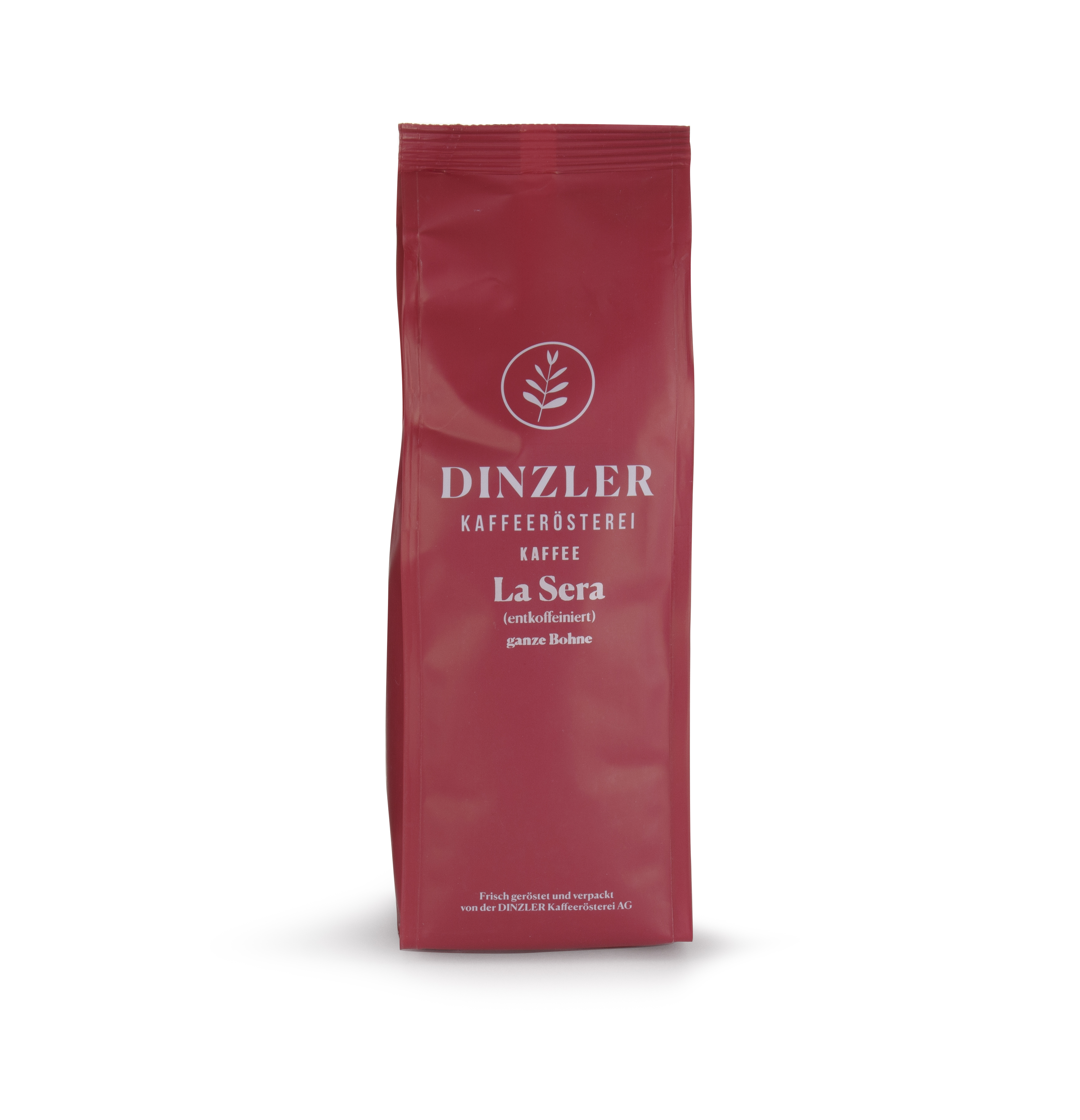 Dinzler La Sera ganze Bohne, entkoffeinierter Kaffee, 250g 