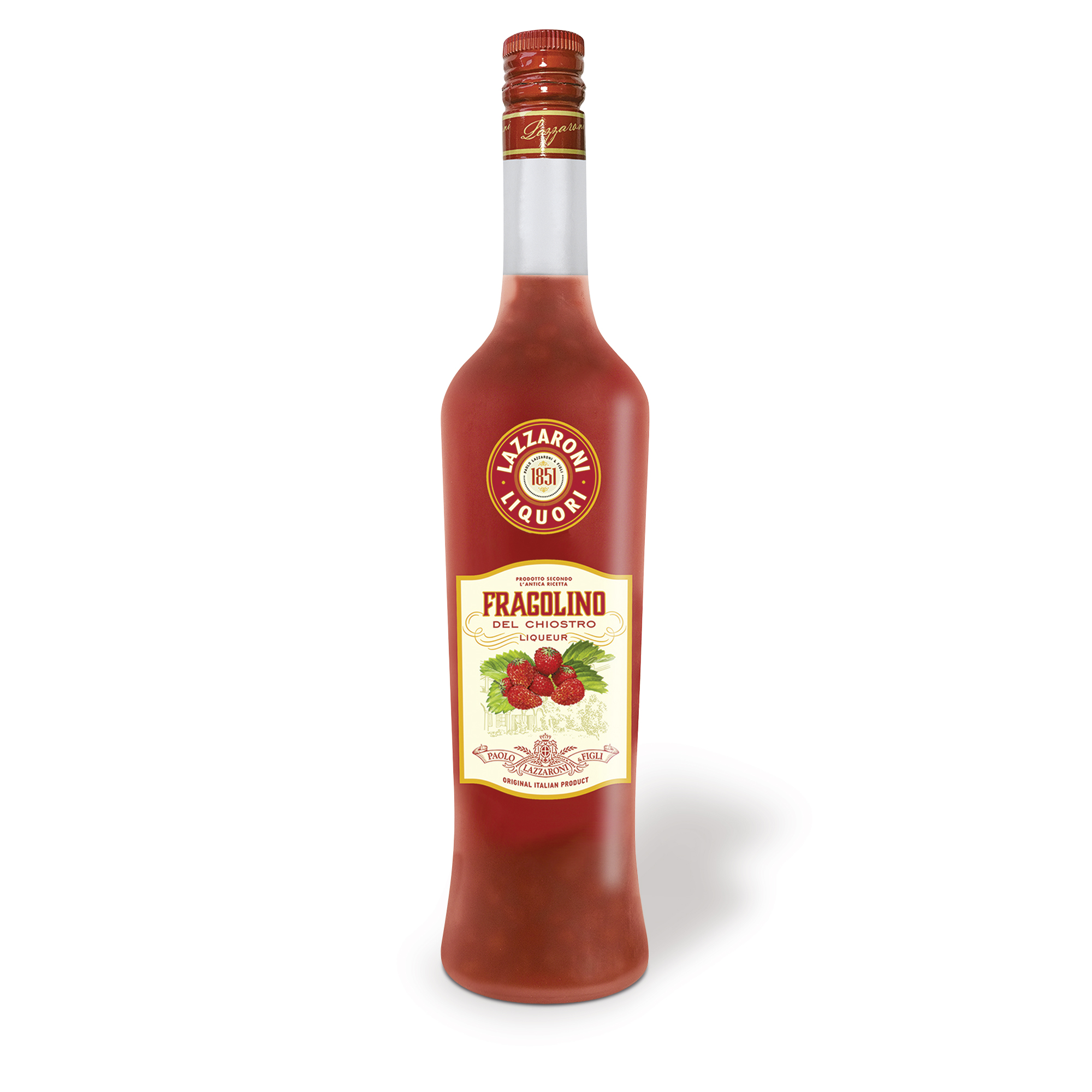 Fragolino del Chiostro – Erbeerlikör mit Walderdbeeren Fragolino del Chiostro – Erbeerlikör mit Walderdbeeren