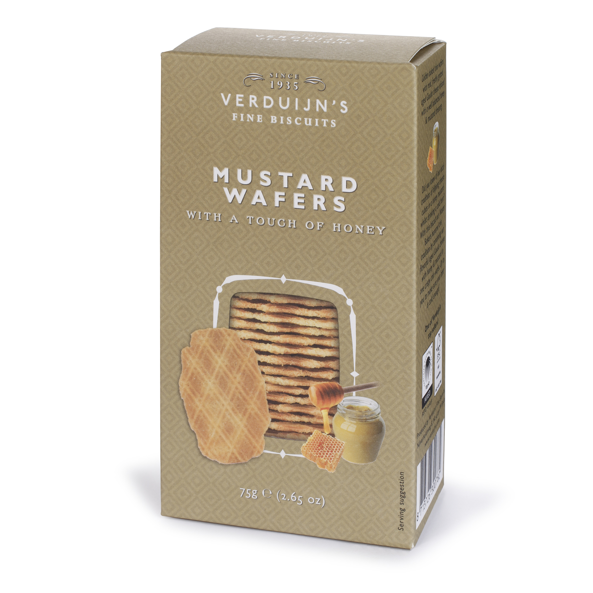 51100418 Waffelgebäck mit Honig und Senf
