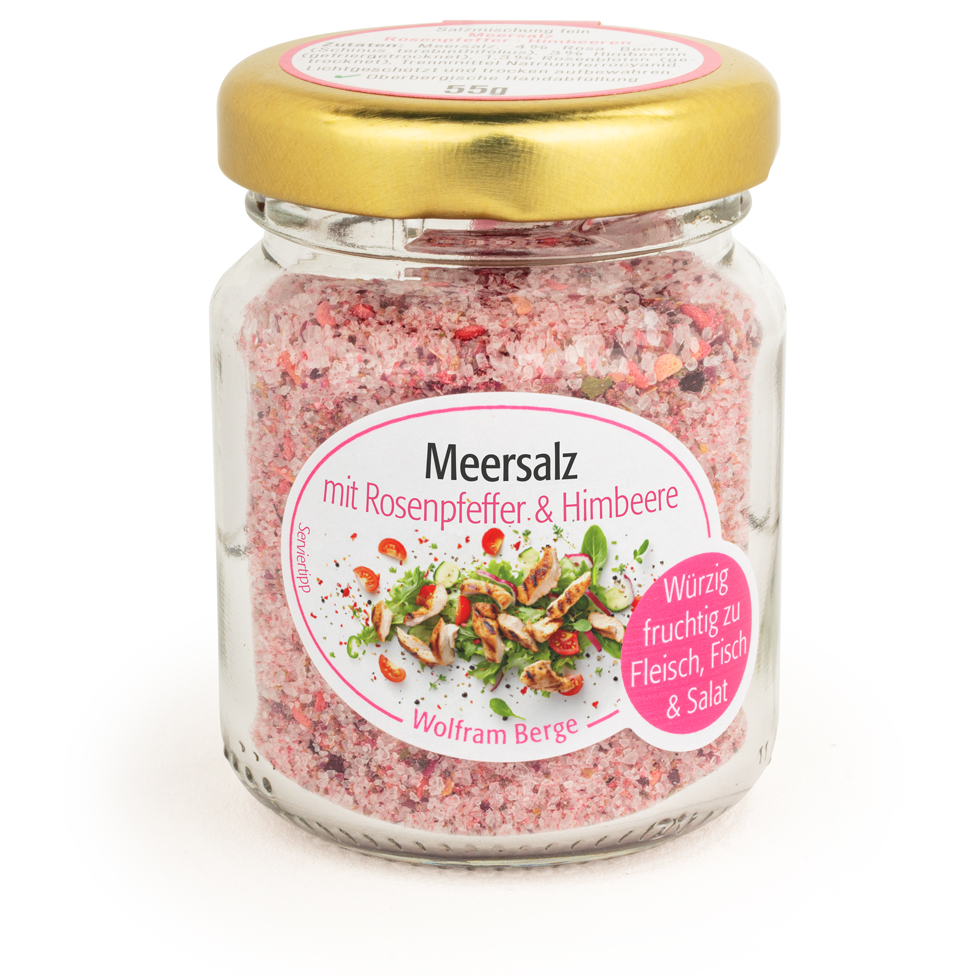 44010204 Meersalz mit Rosenpfeffer und Himbeere