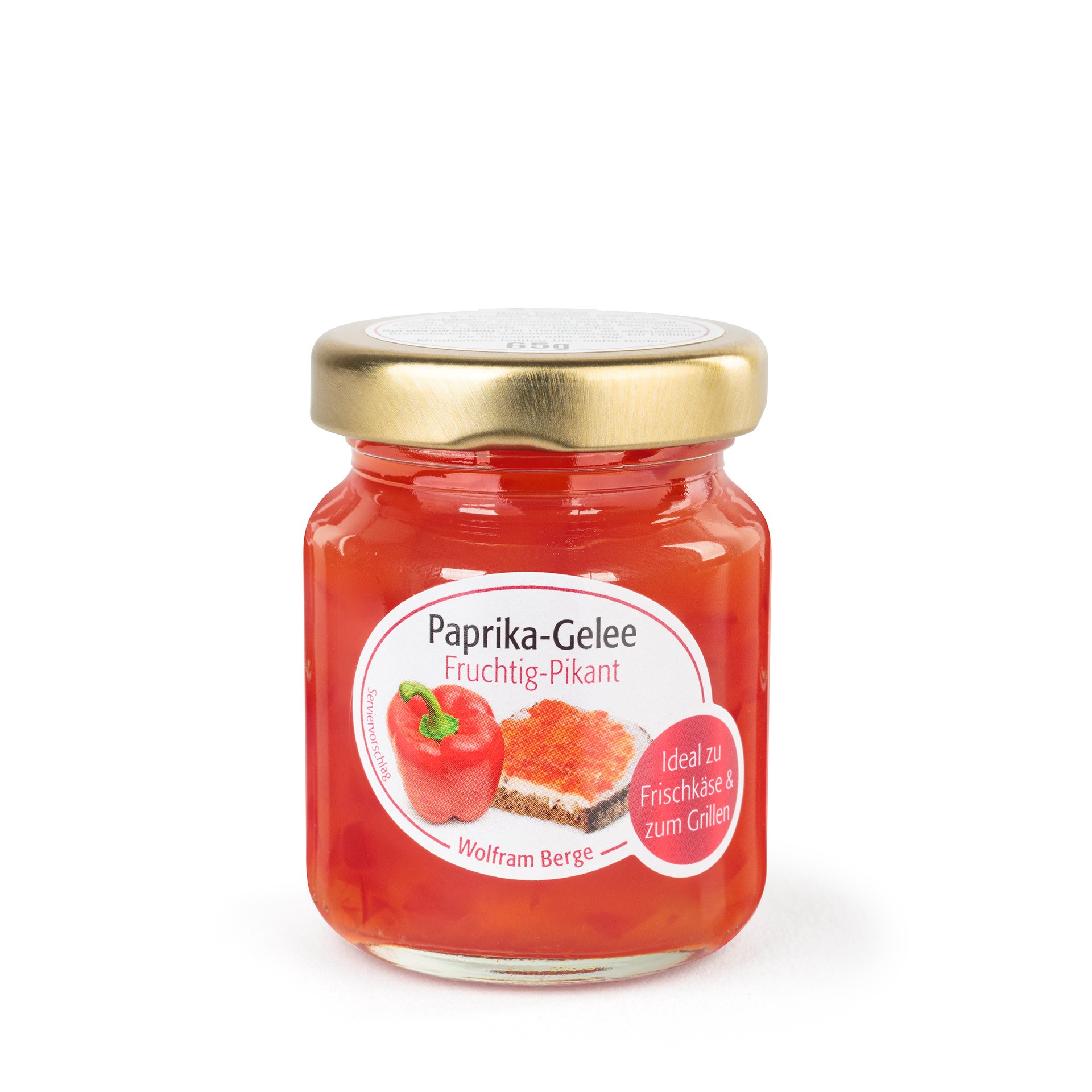 Rotes Paprika-Gelee fruchtig-pikant