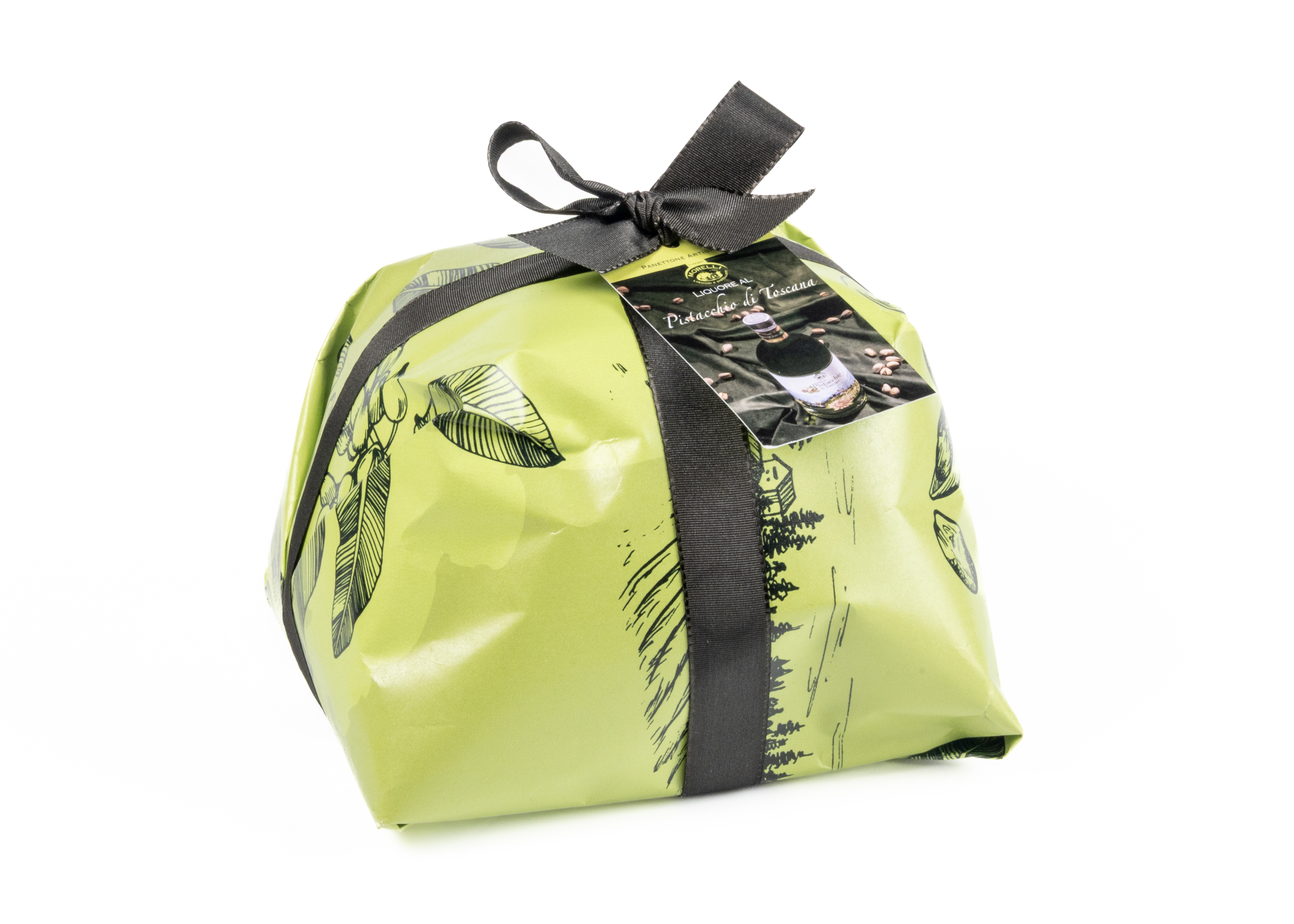 Panettone mit Pistazienlikör und Schokolade 750g