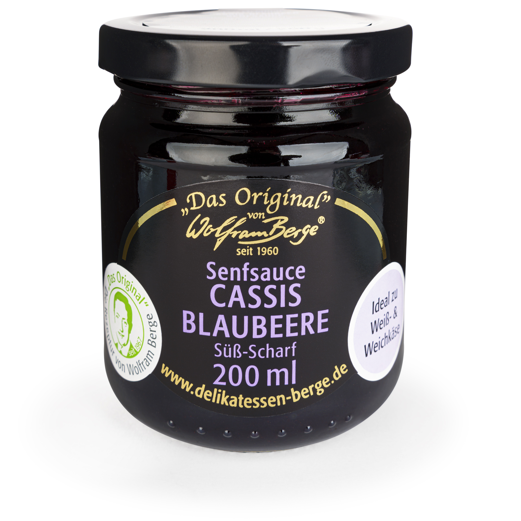 "Das Original" von Wolfram Berge Cassis-Blaubeere Senfsauce