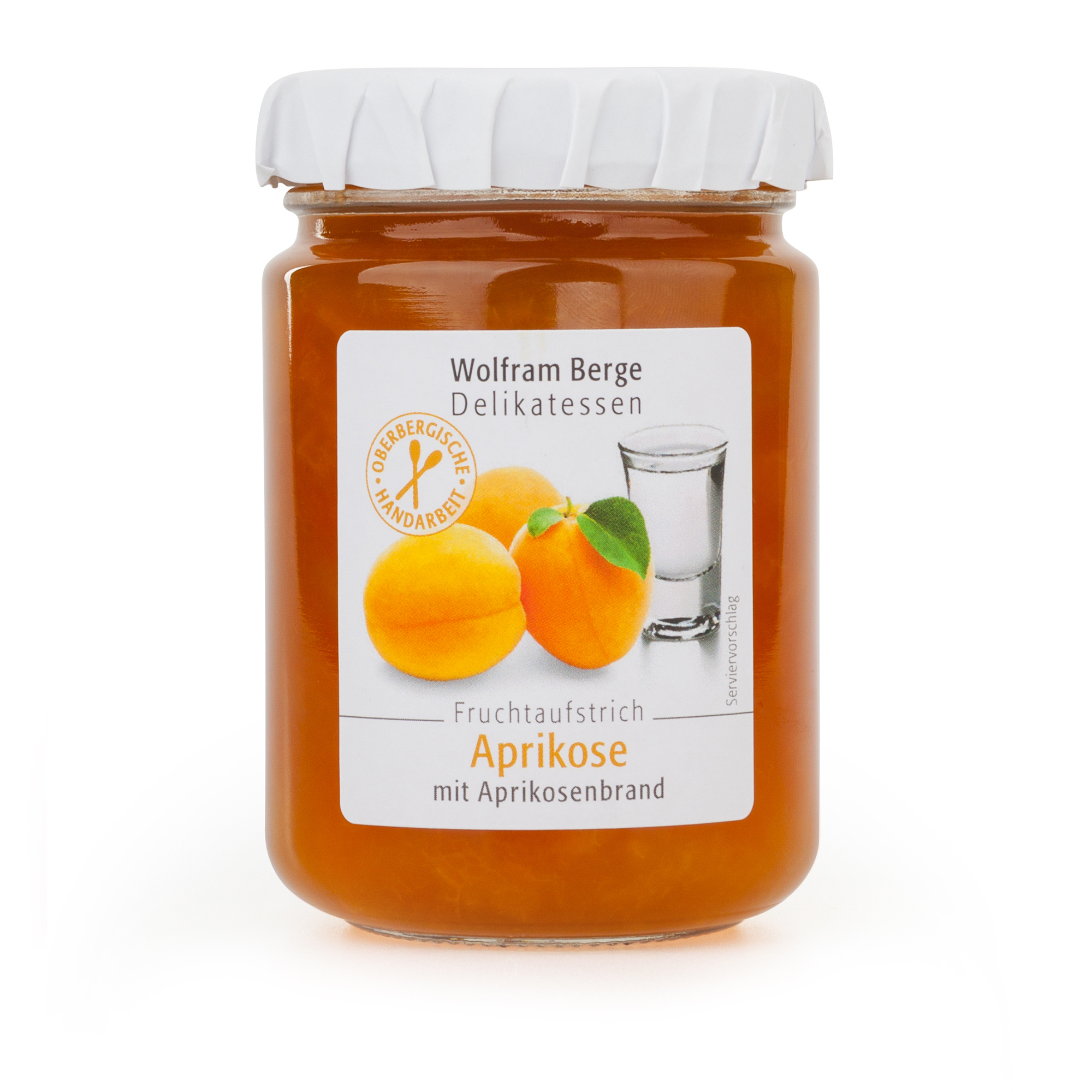 140010125 Aprikose Fruchtaufstrich mit Aprikosenbrand