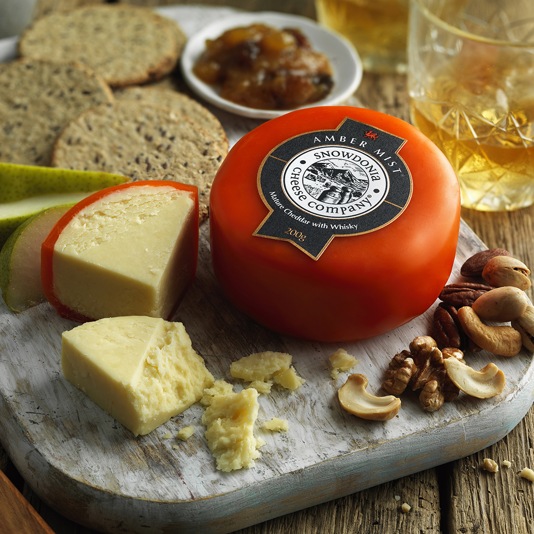 AMBER MIST® Mature Cheddar with Whisky