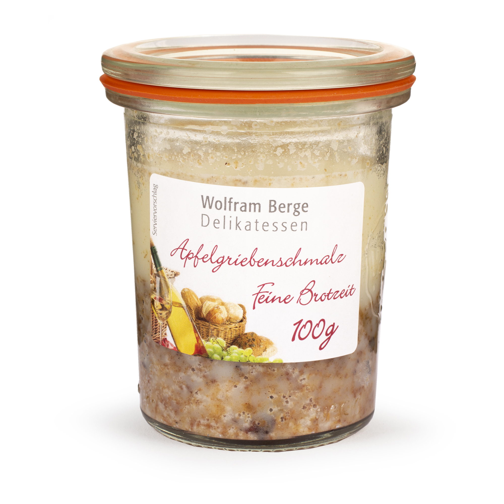 Brotzeit Apfelgriebenschmalz Brotzeit Apfelgriebenschmalz
