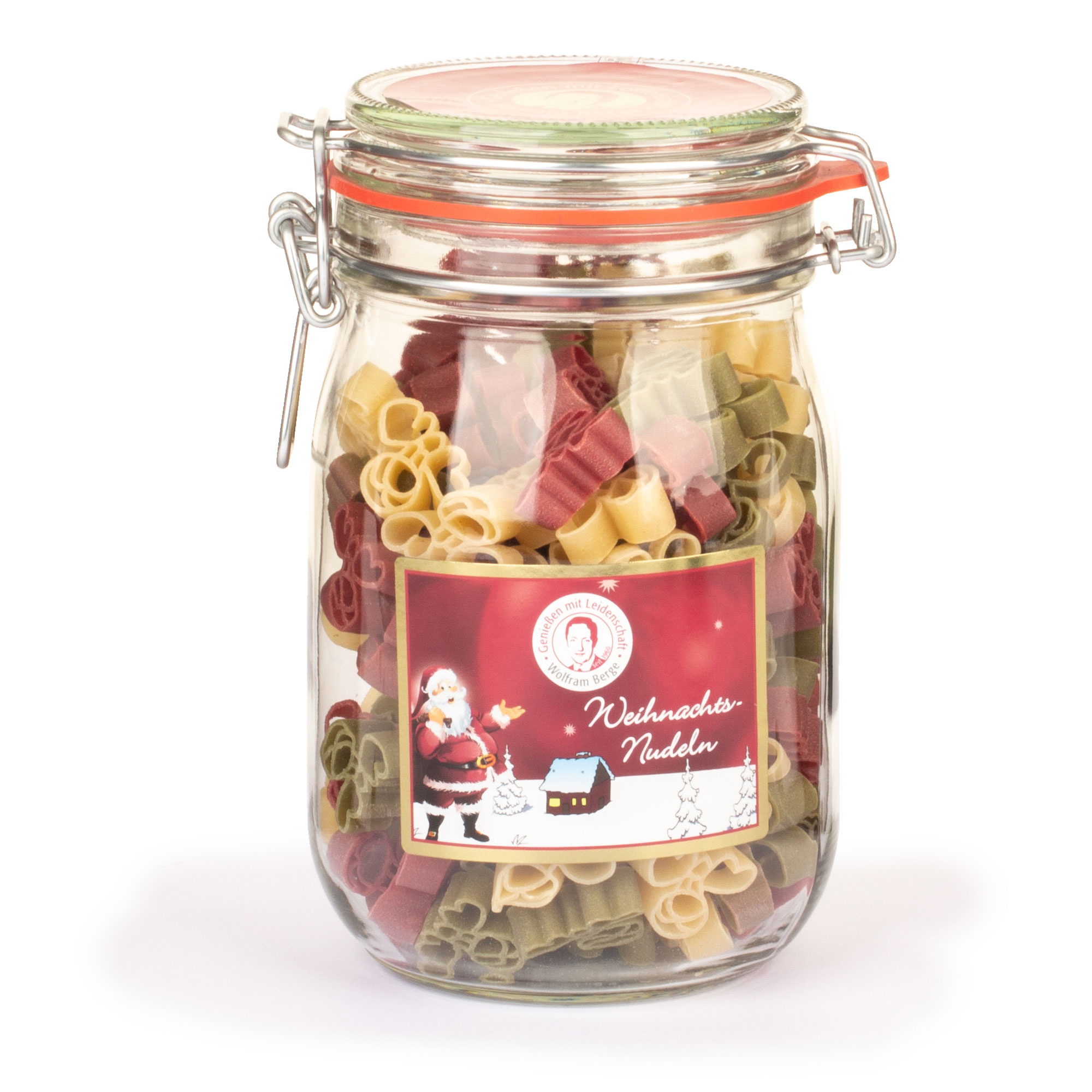 29060002 Weihnachtsnudeln im Glas "Elch"