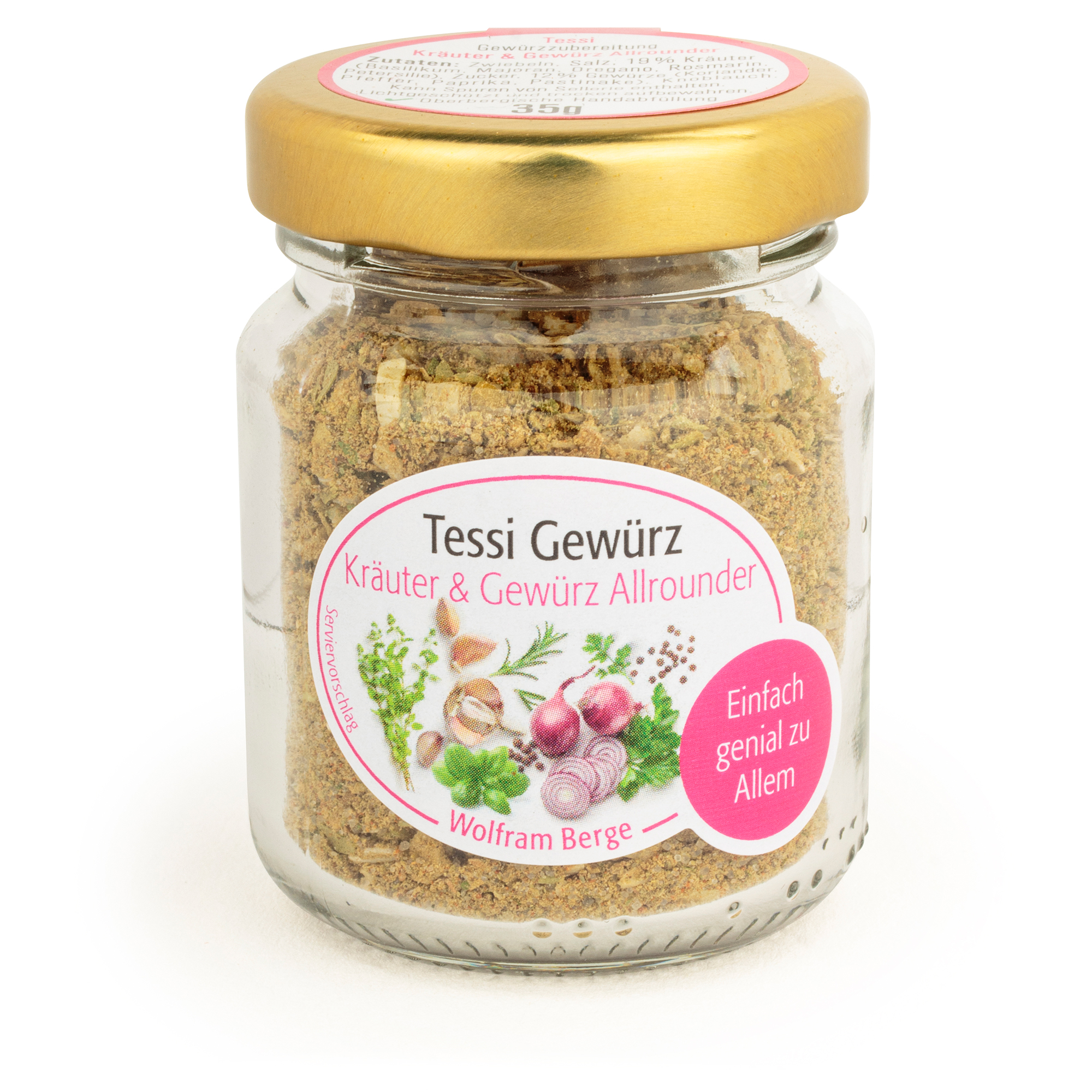 Tessi Gewürz – Kräuter und Gewürz Allrounder Tessi Gewürz – Kräuter und Gewürz Allrounder