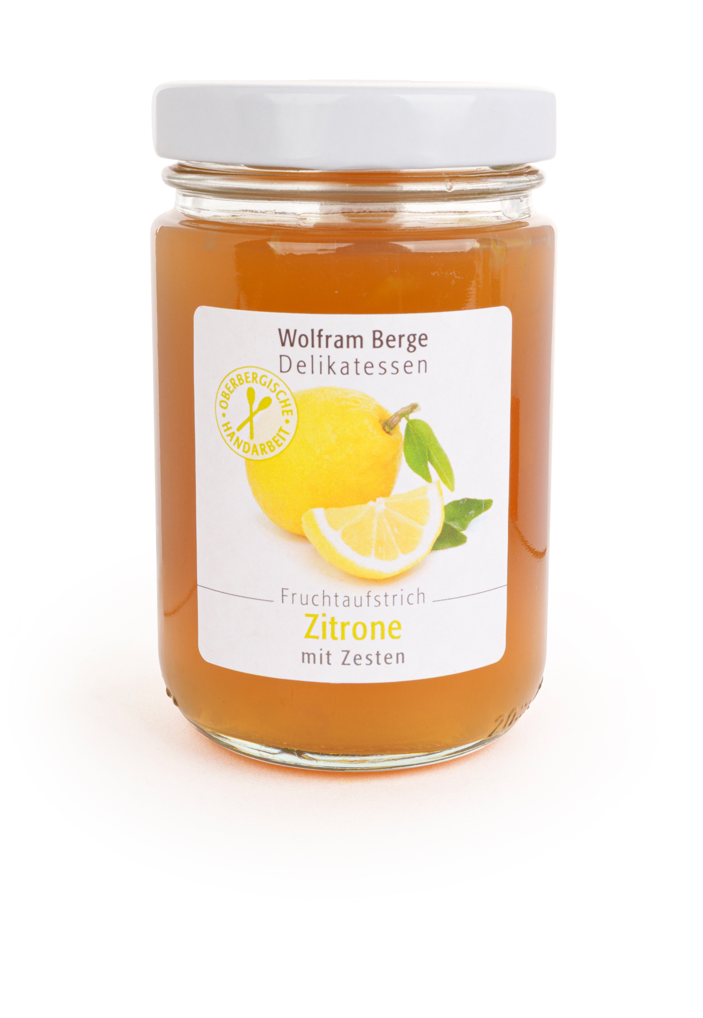 Zitronen Fruchtaufstrich mit Zesten