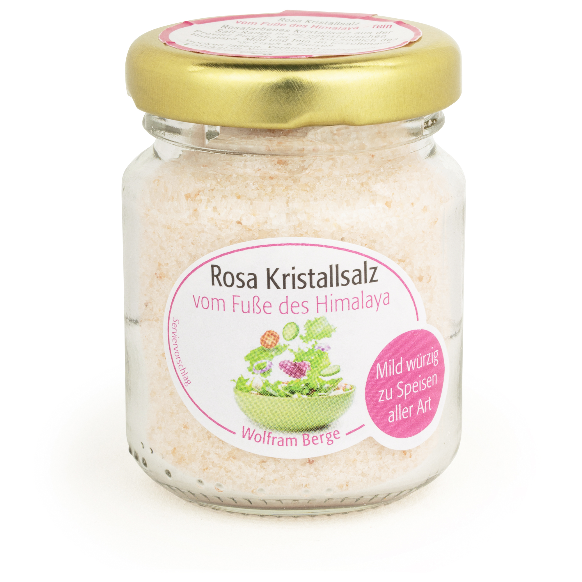 Rosa Kristallsalz vom Fuße des Himalaya Rosa Kristallsalz vom Fuße des Himalaya