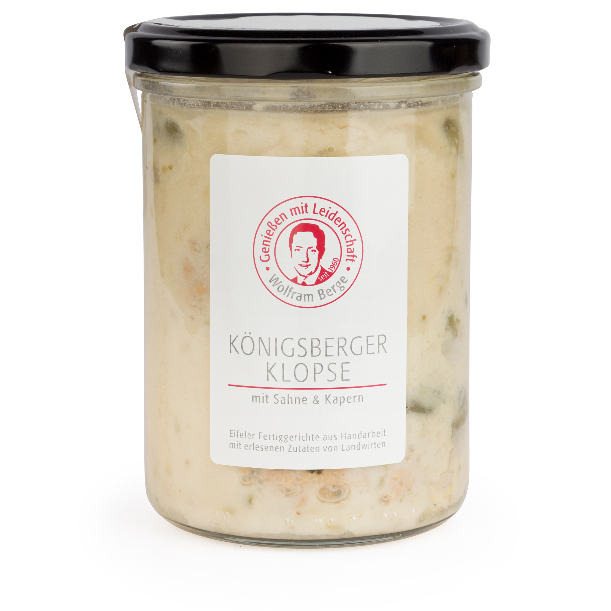 Königsberger Klopse mit Sahne & Kapern
