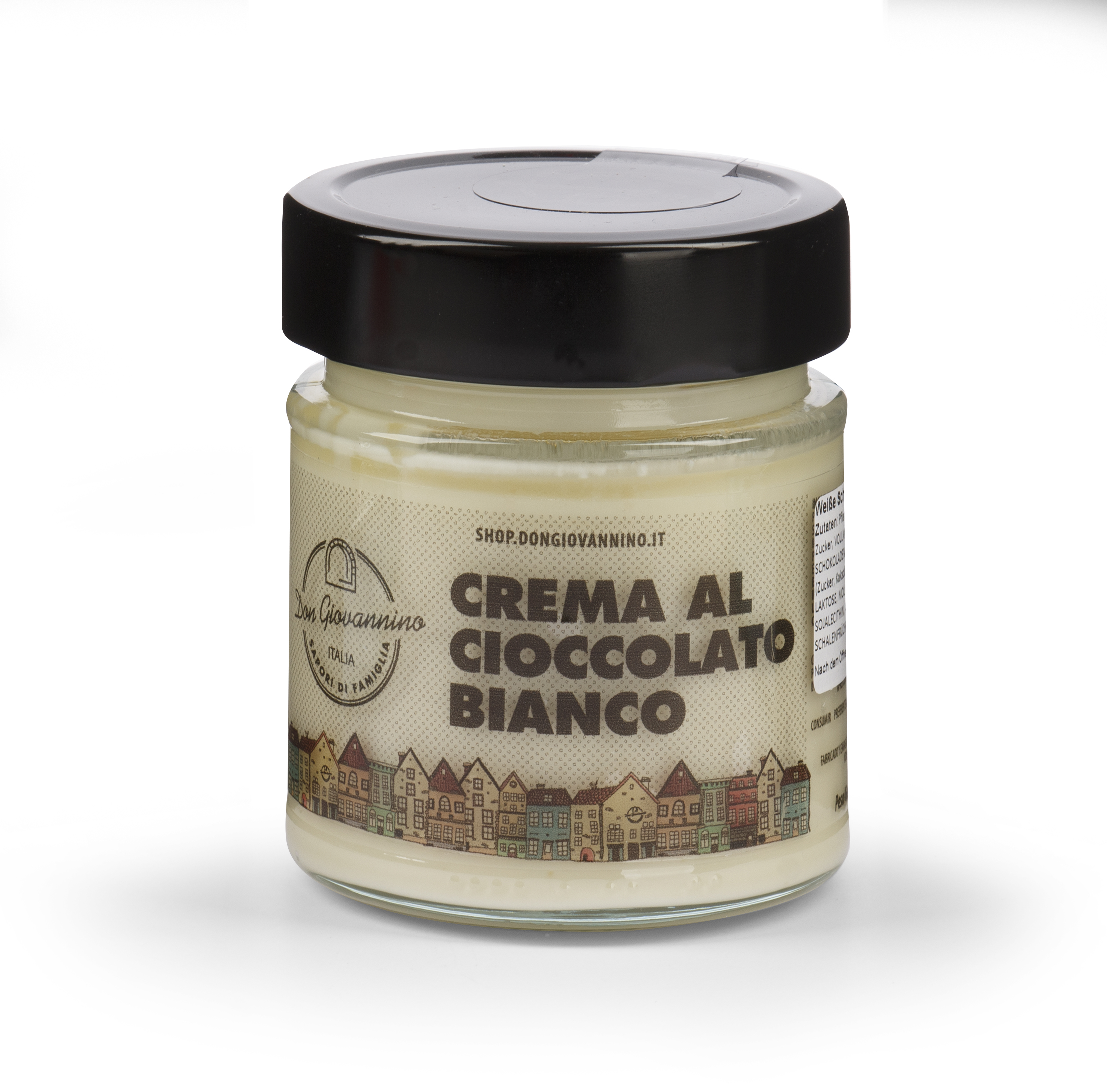 Vasetto Crema Spalmabile Cioccolato Bianco - Weiße Schokoladencreme 