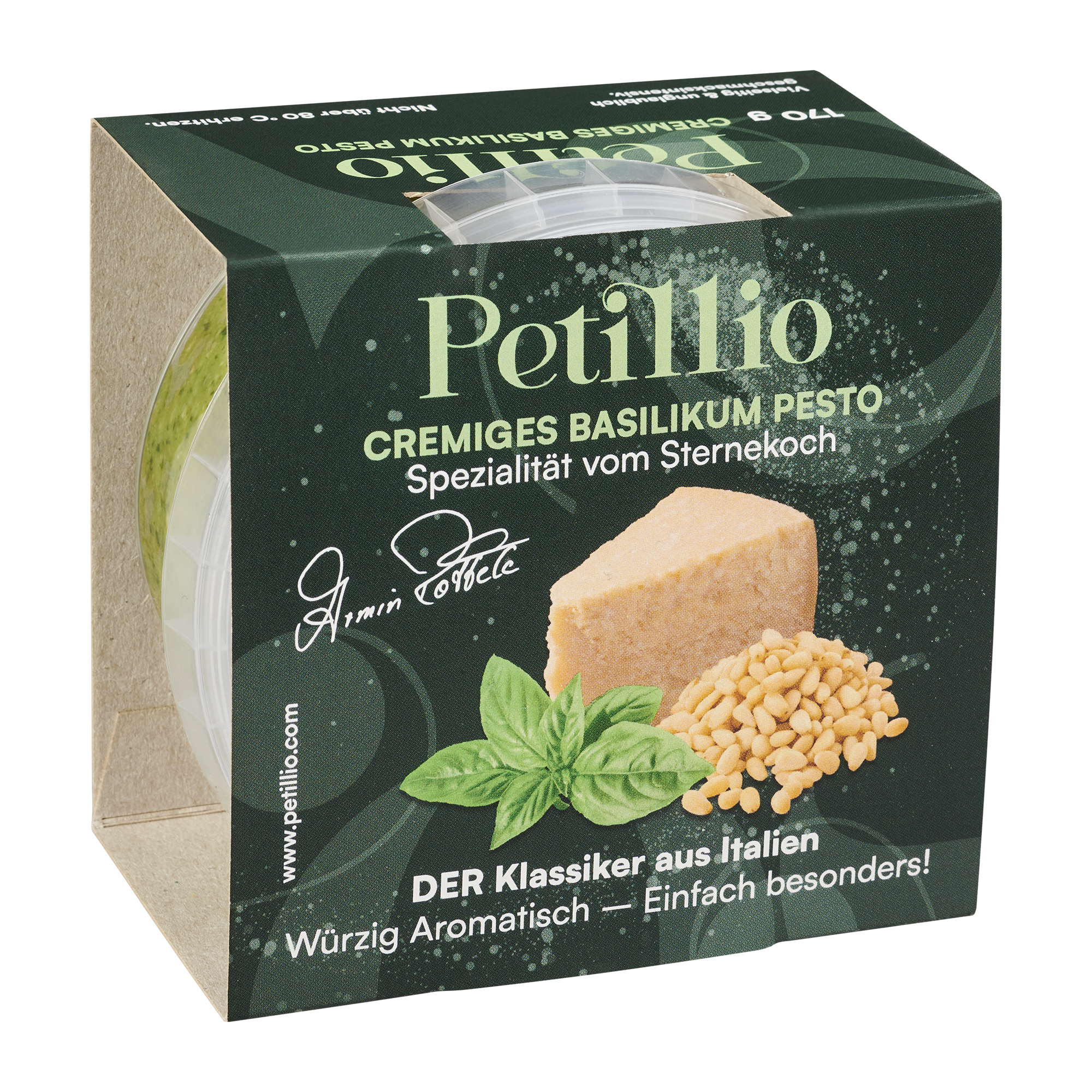 Petillio Basilikum Pesto  Petillio Basilikum Pesto