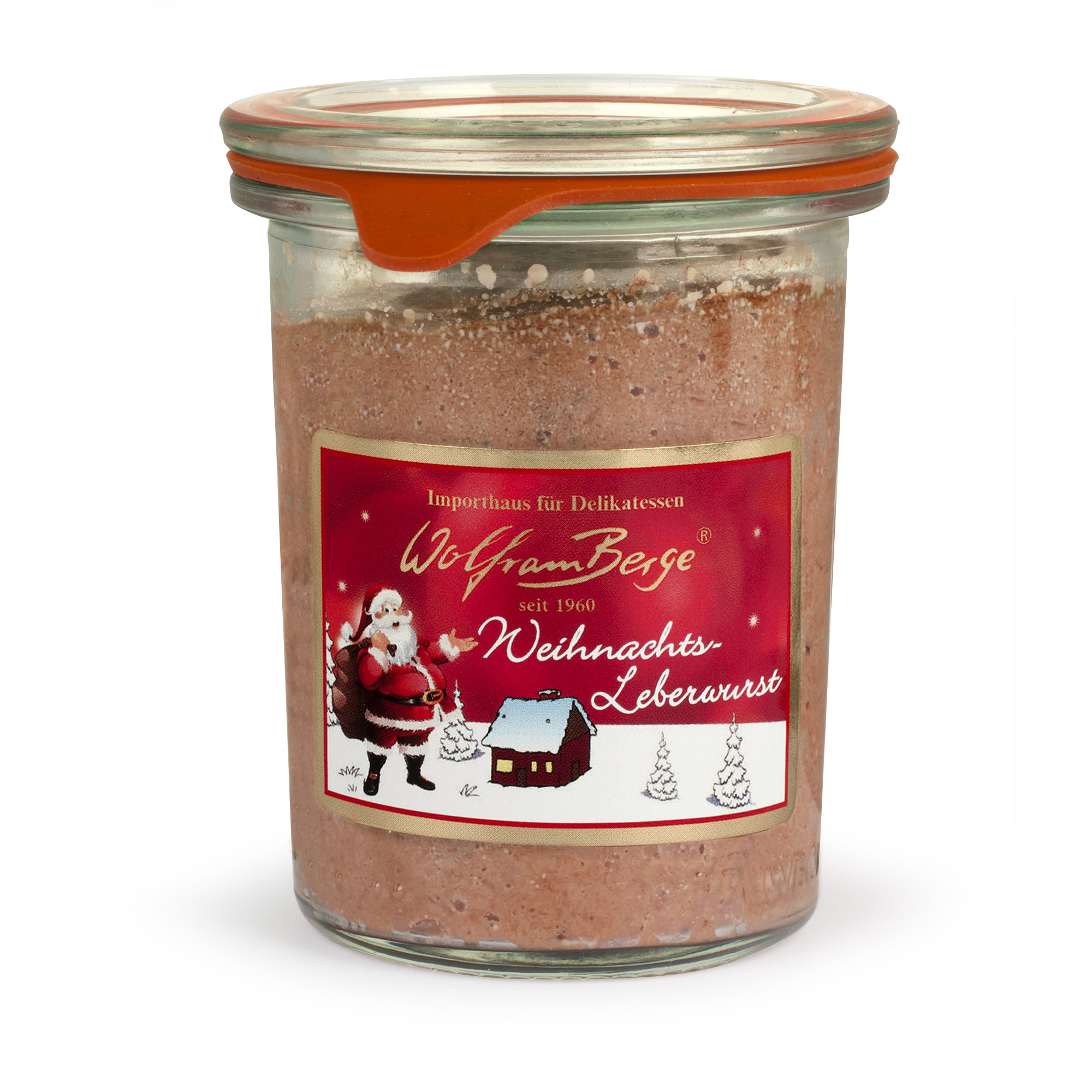 Brotzeit Weihnachtsleberwurst