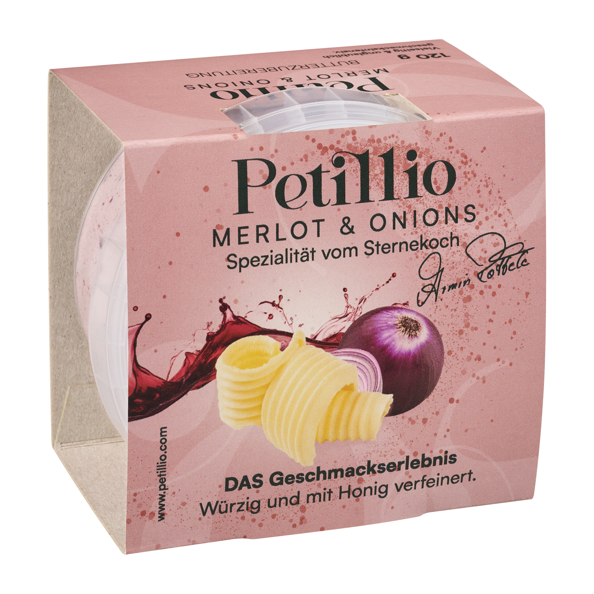Petillio Butterzubereitung Merlot & Onion Petillio Butterzubereitung Merlot & Onion