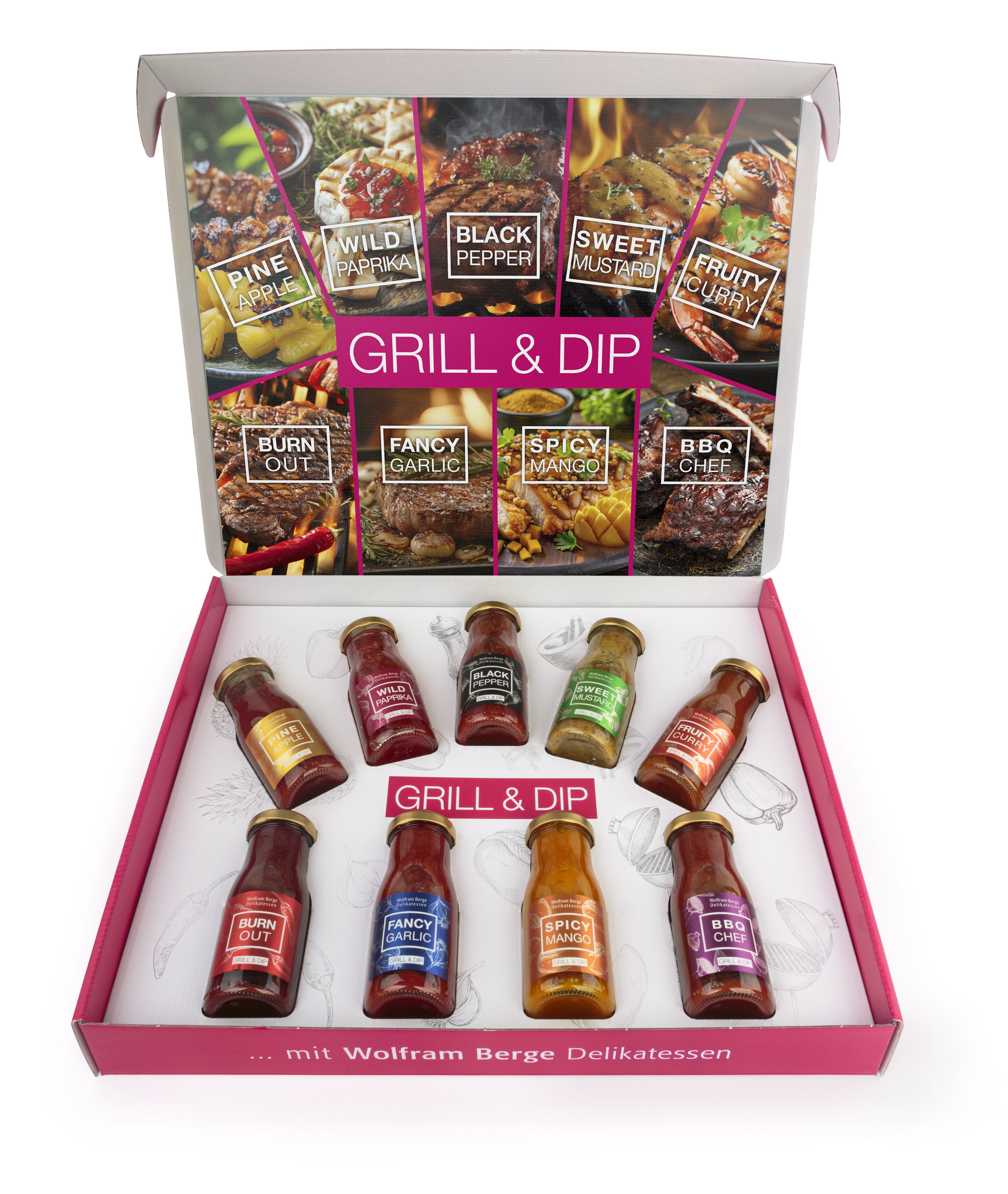 GRILL & DIP – BBQ Geschenkkarton GRILL & DIP – BBQ Geschenkkarton