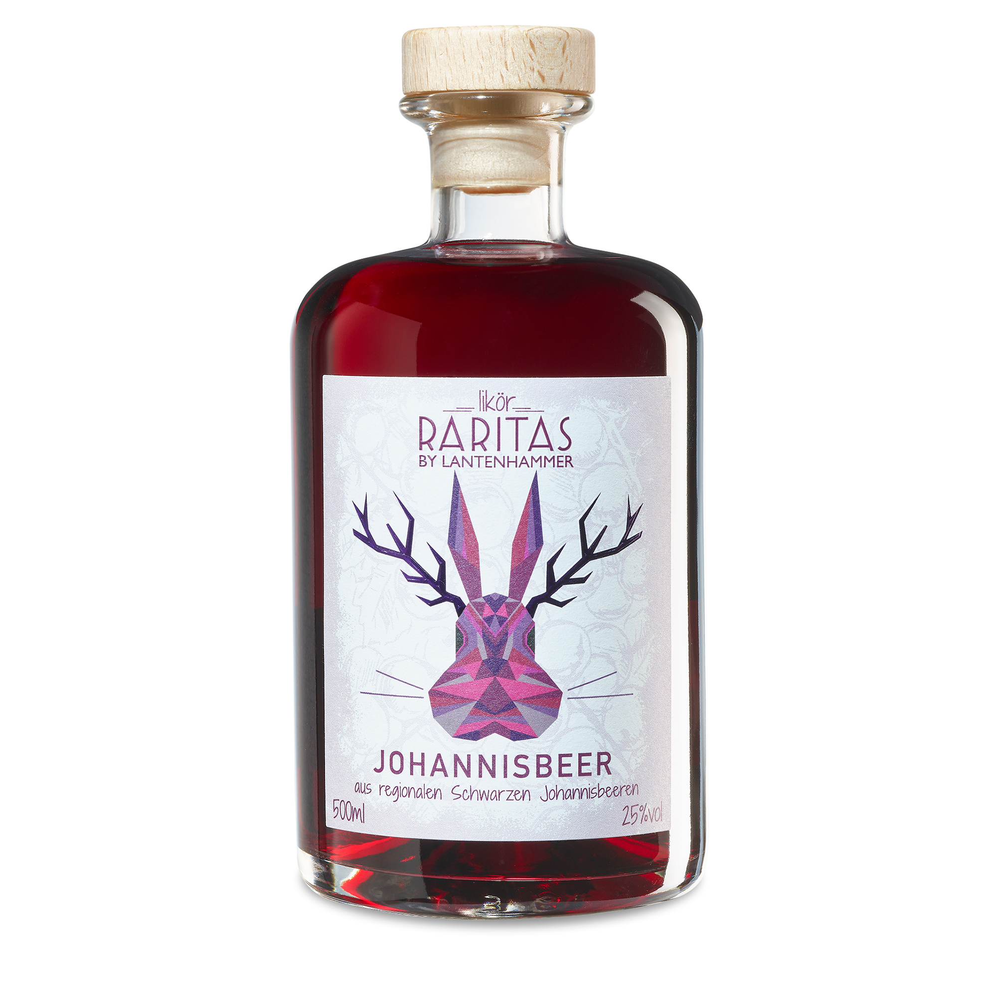 Raritas Johannisbeerlikör aus regionalen Schwarzen Johannisbeeren